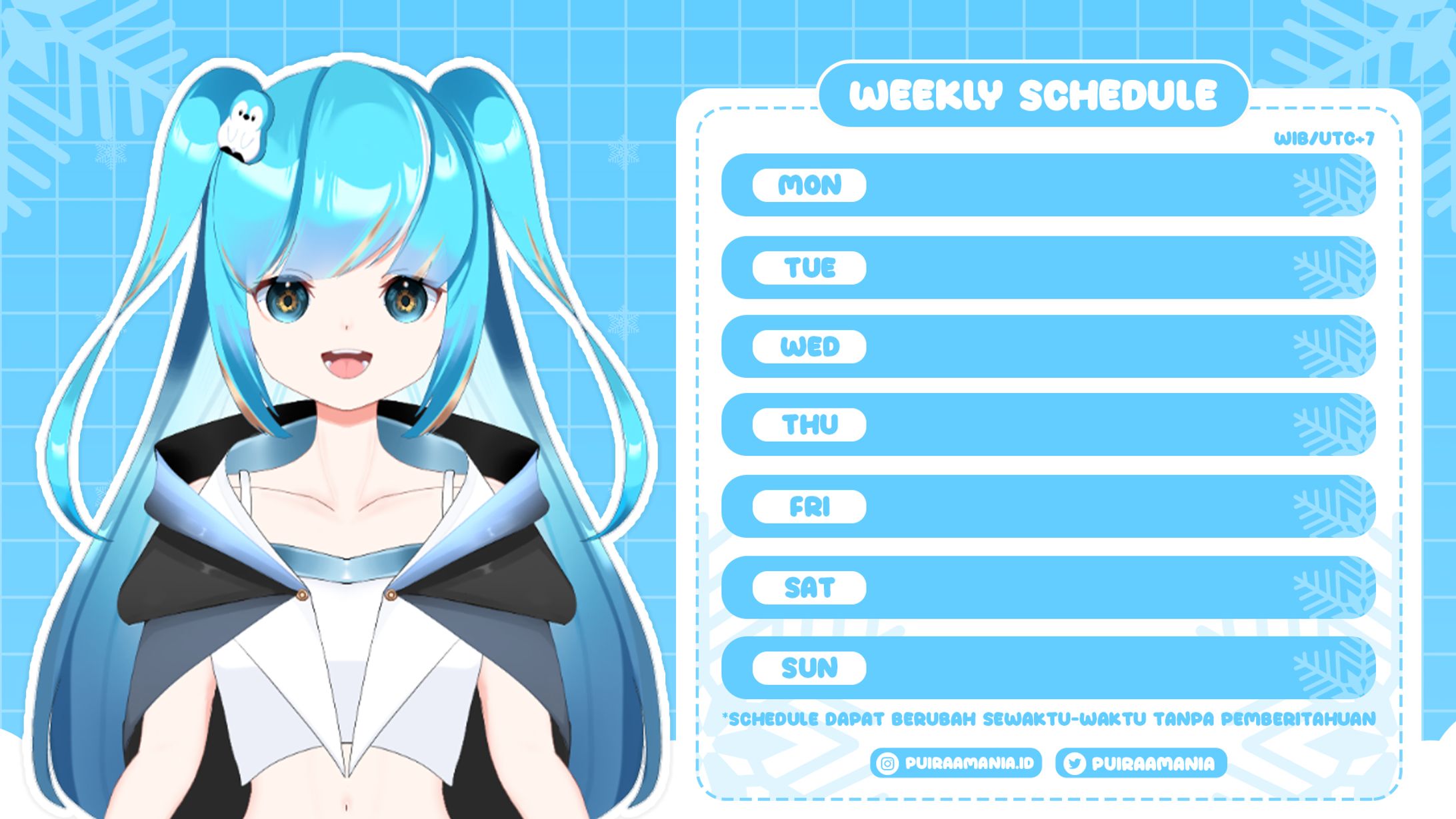 [Schedule] Puira Amania Ch. -1