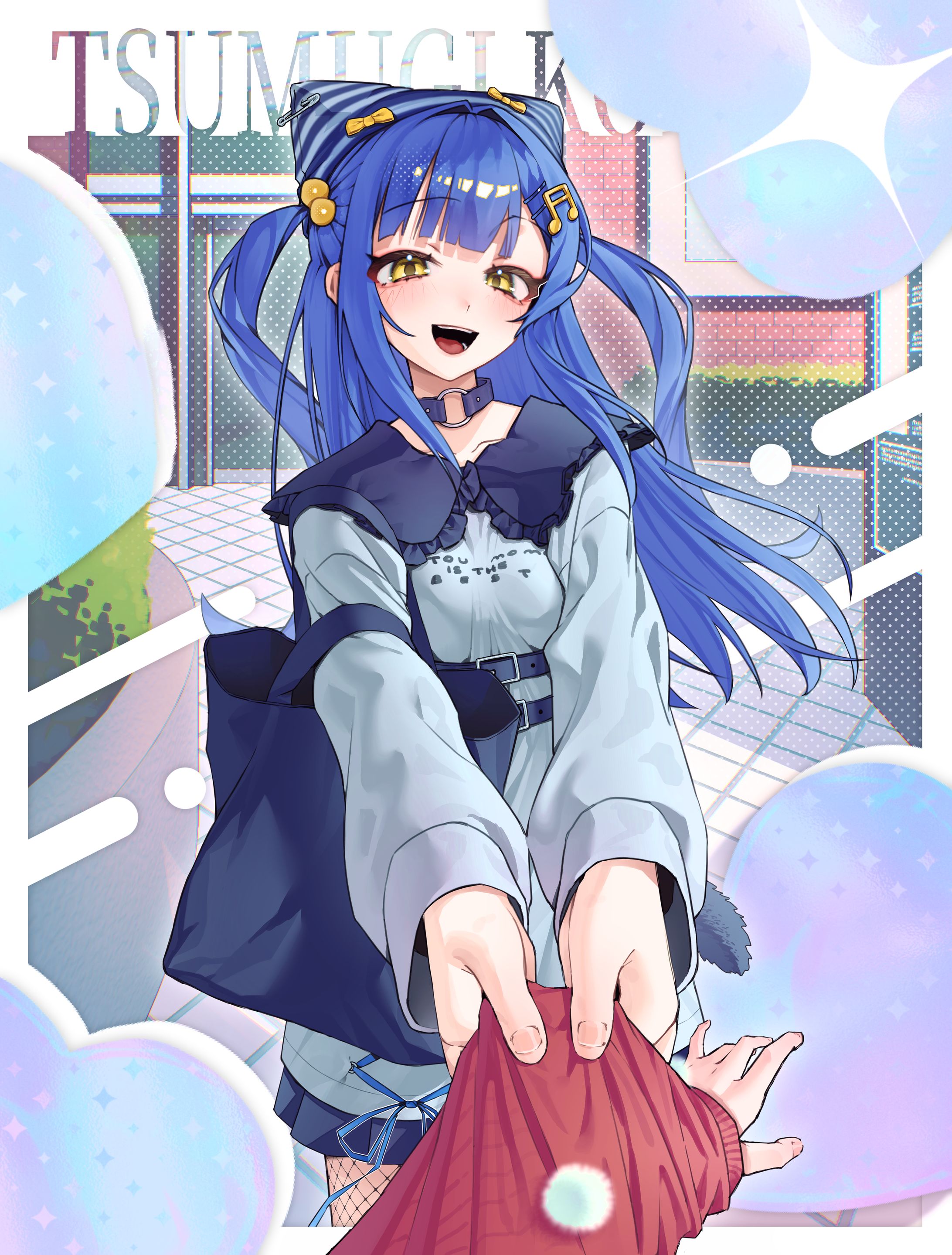 【一枚絵】紡こかぜ 様/李桃桃 様-1