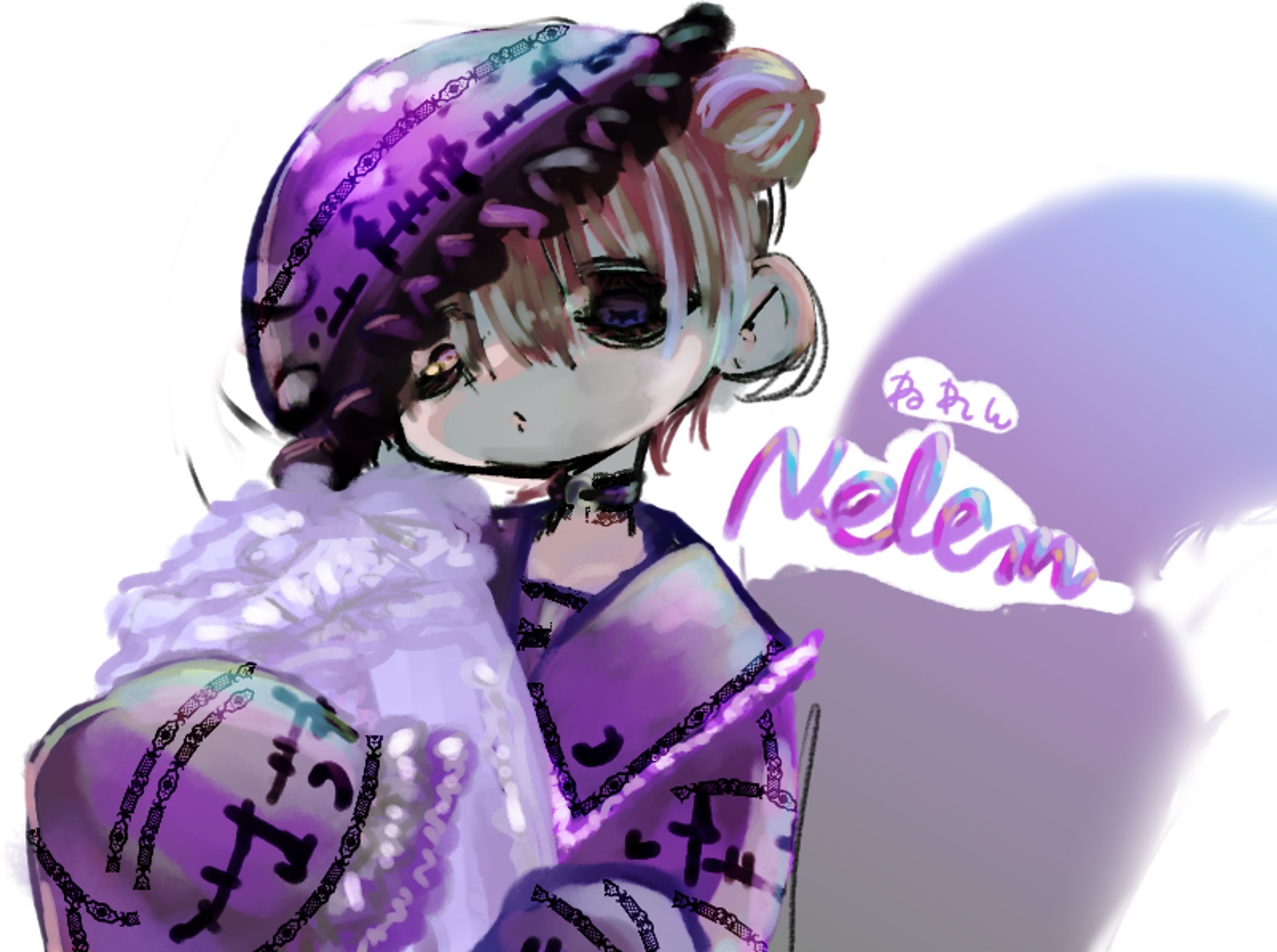オリジナルキャラクターデザイン・ねれんちゃん-1