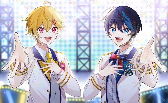 《studio Lit.》パルオ様・やなと様　「夢ファンファーレ」歌ってみたMV用イラスト