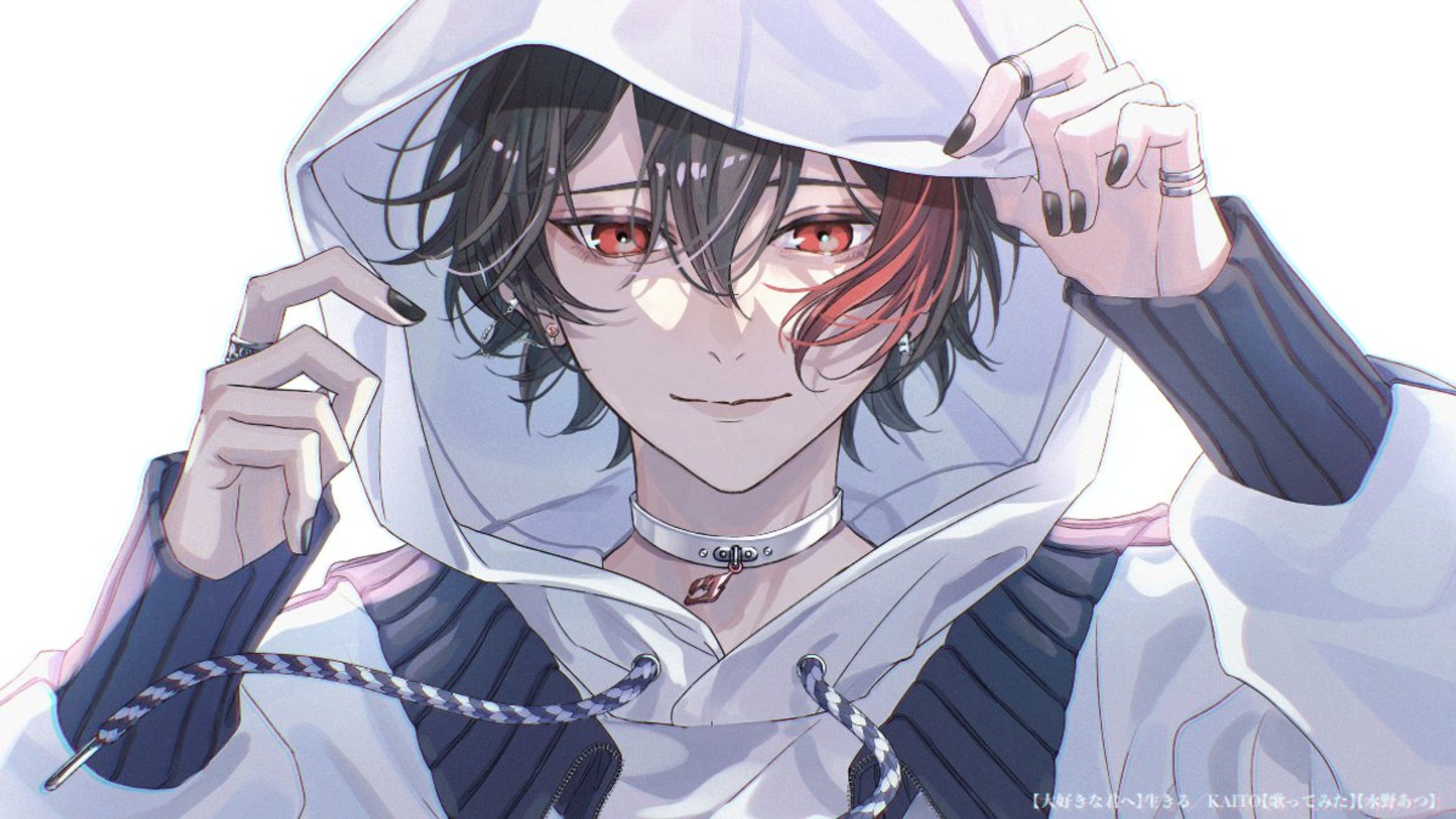 【work】歌ってみたイラスト【KAITOさま】-1