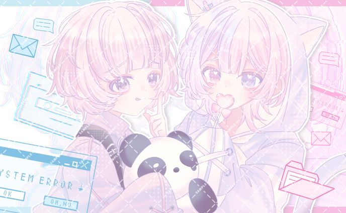 《Work》歌ってみたサムネイルイラスト