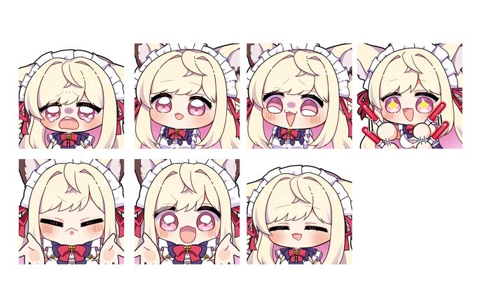 Vtuber 春霞みぃな グッズイラスト