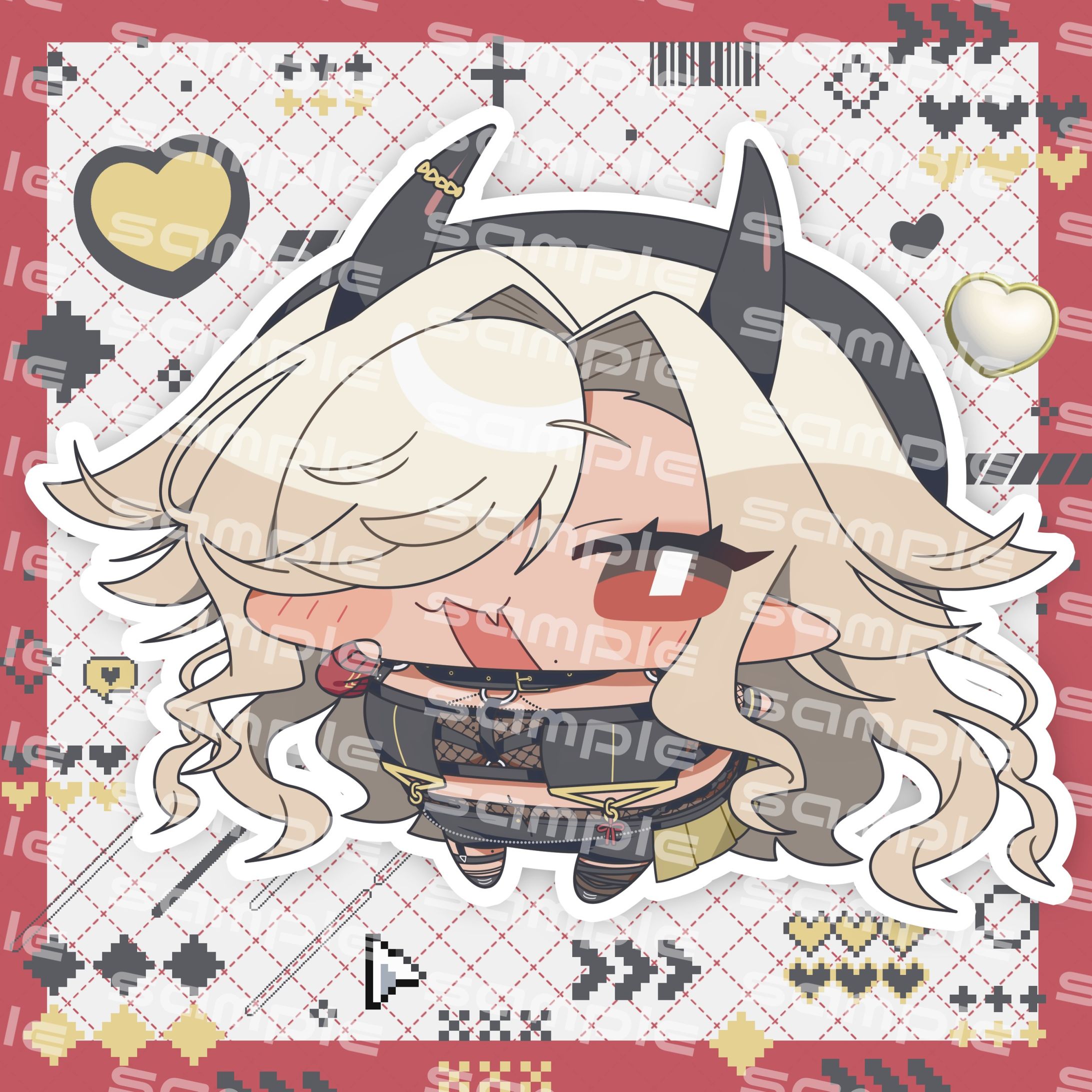 ここいつの様　デフォルメイラスト-1