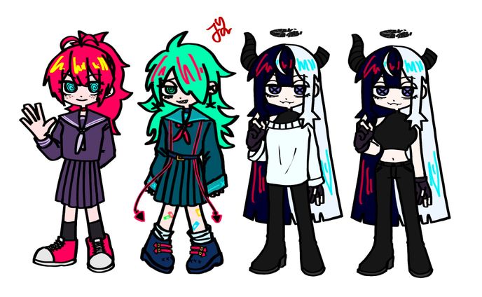 SDイラスト（一次/二次創作）