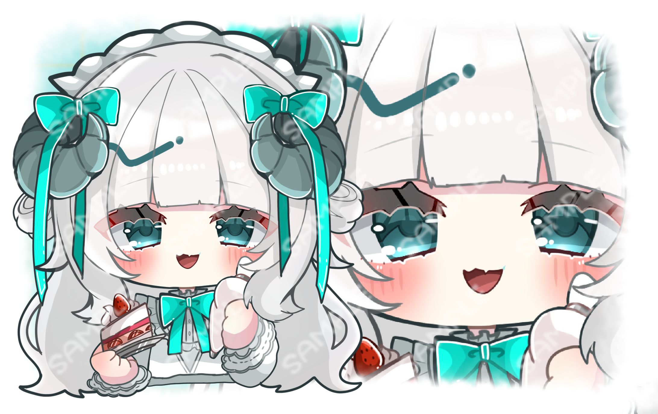 【さのみやましろ】ステッカー用イラスト-1