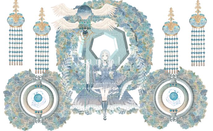 999本の青薔薇魔法使い