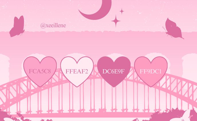 Color Palette Template for yslzaurent 
