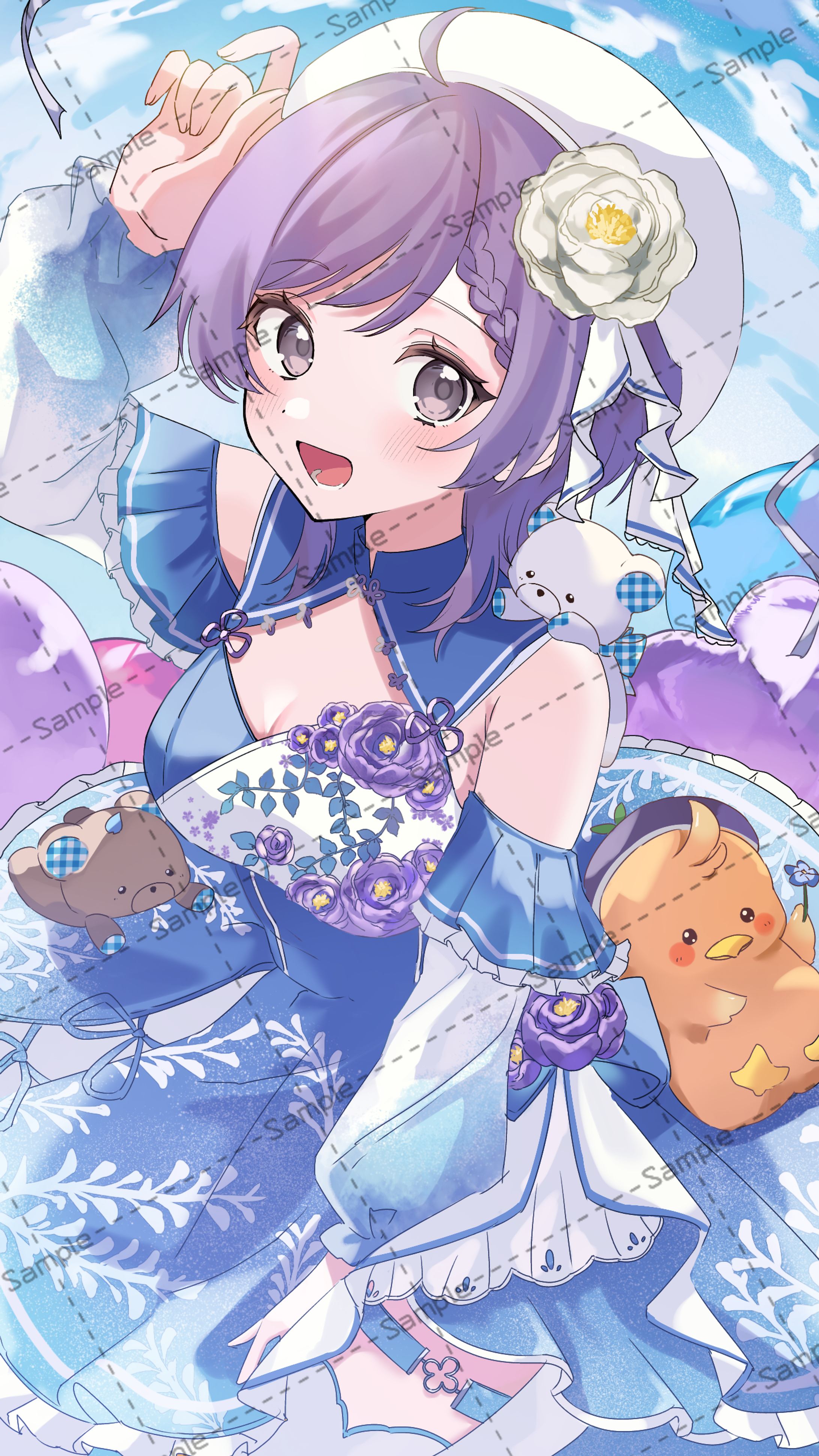 あんず様 お誕生日記念一枚絵-1