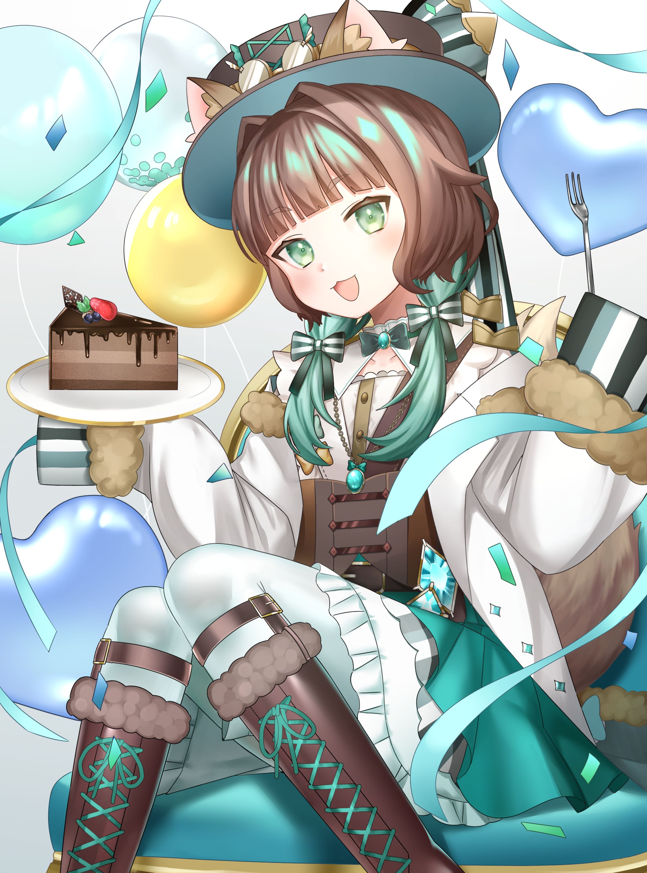 (2025年制作)燐灰エナ様1枚絵-1