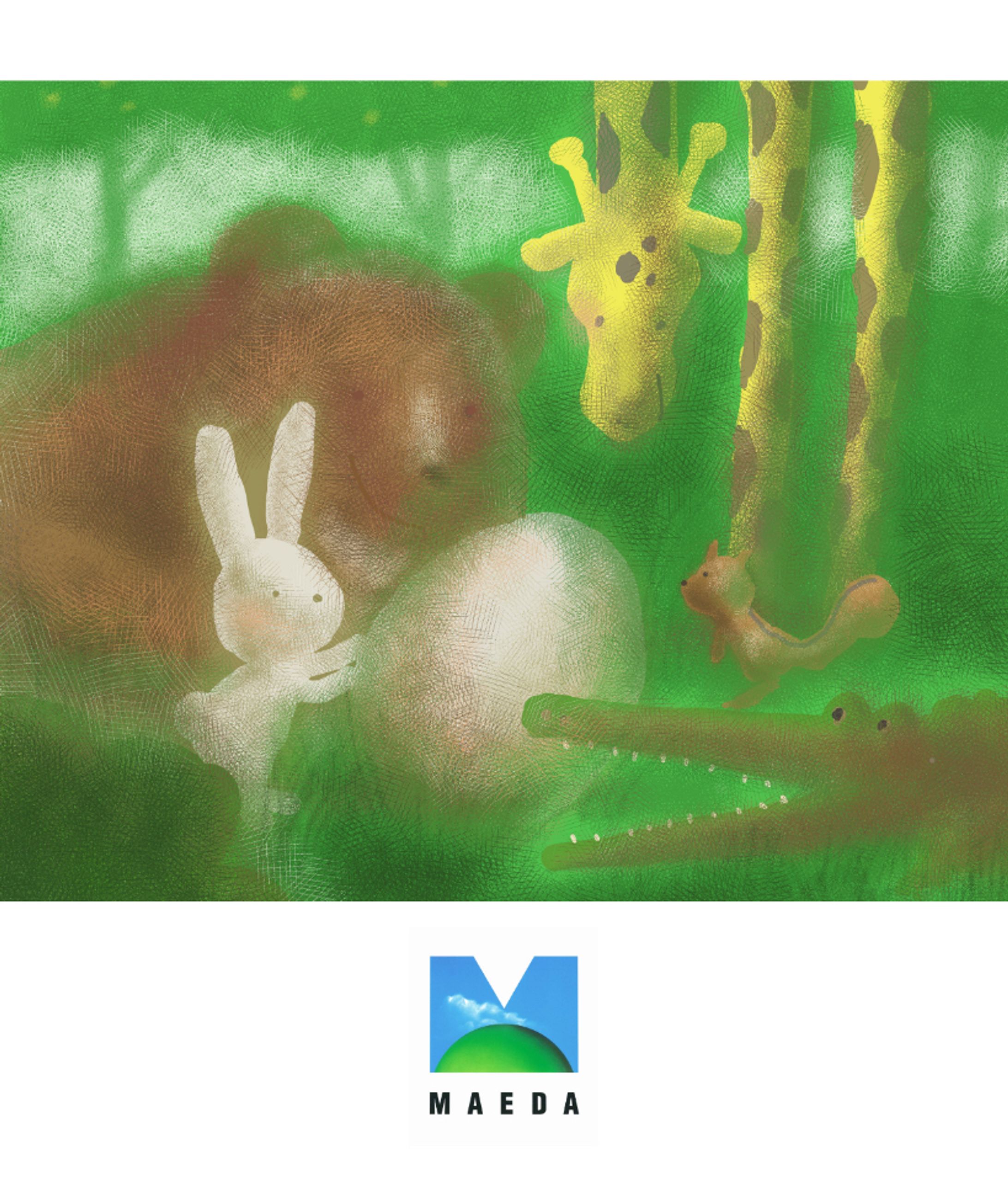 仮囲い　壁画-1