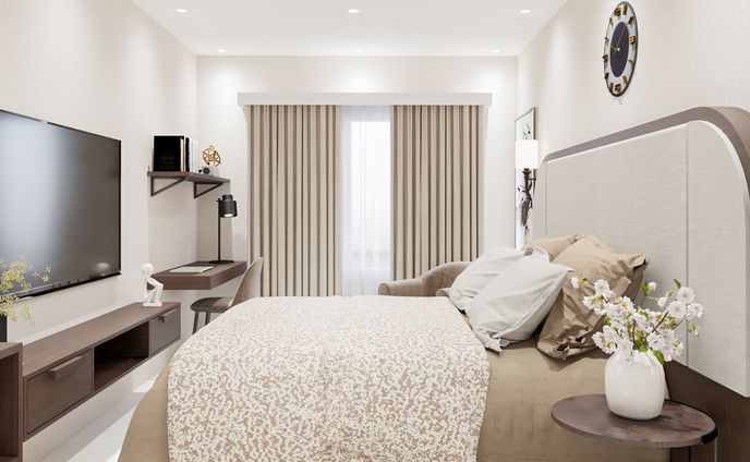 Interior Skyview Apartment - Medan