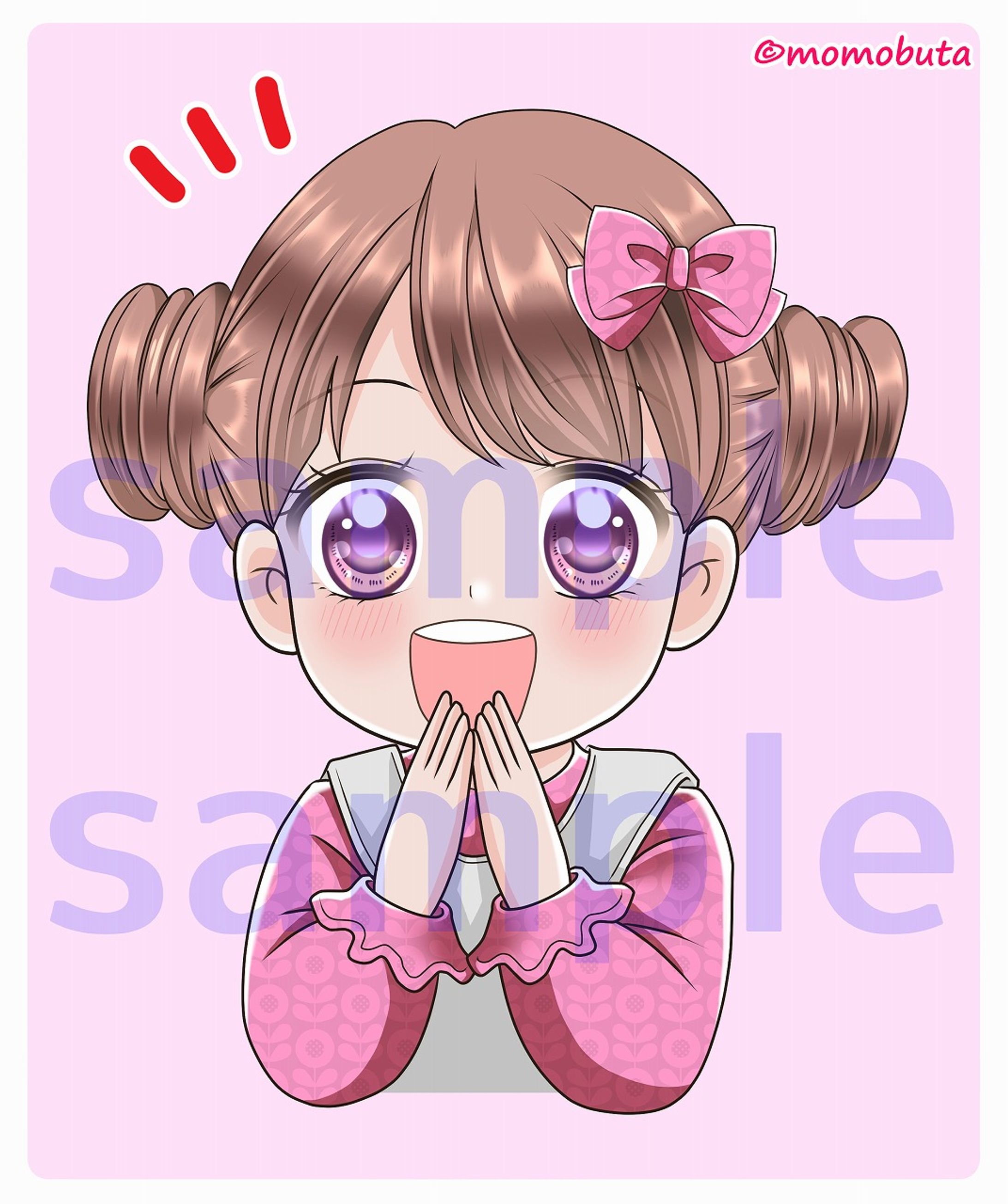 ミニキャライラスト（サンプル用）-1
