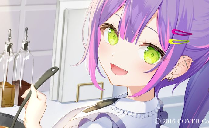 【ホロライブ所属常闇トワ】メンバー限定デスクトップイラスト
