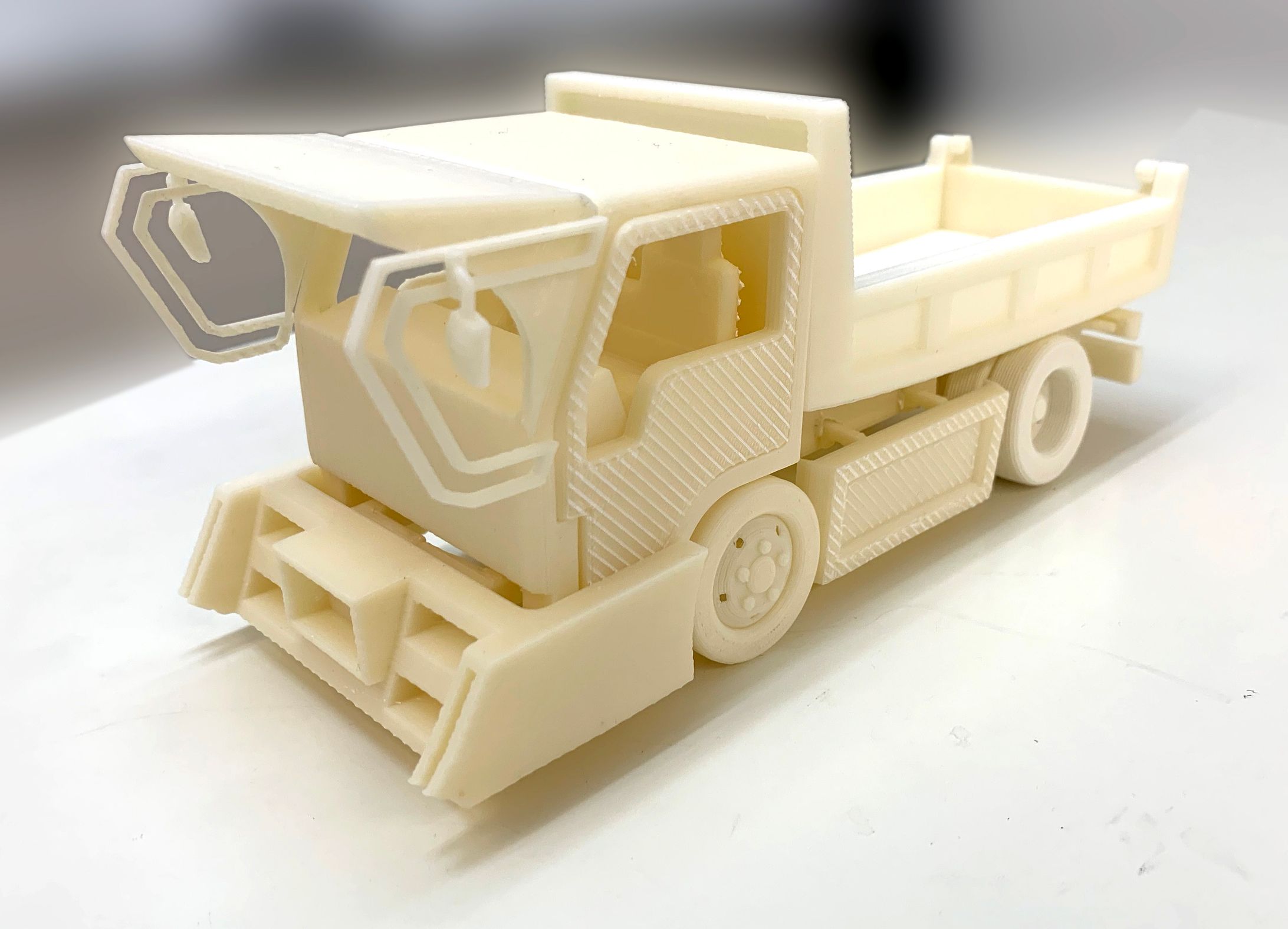 【3D-CAD】トラック／3Dプリント-1