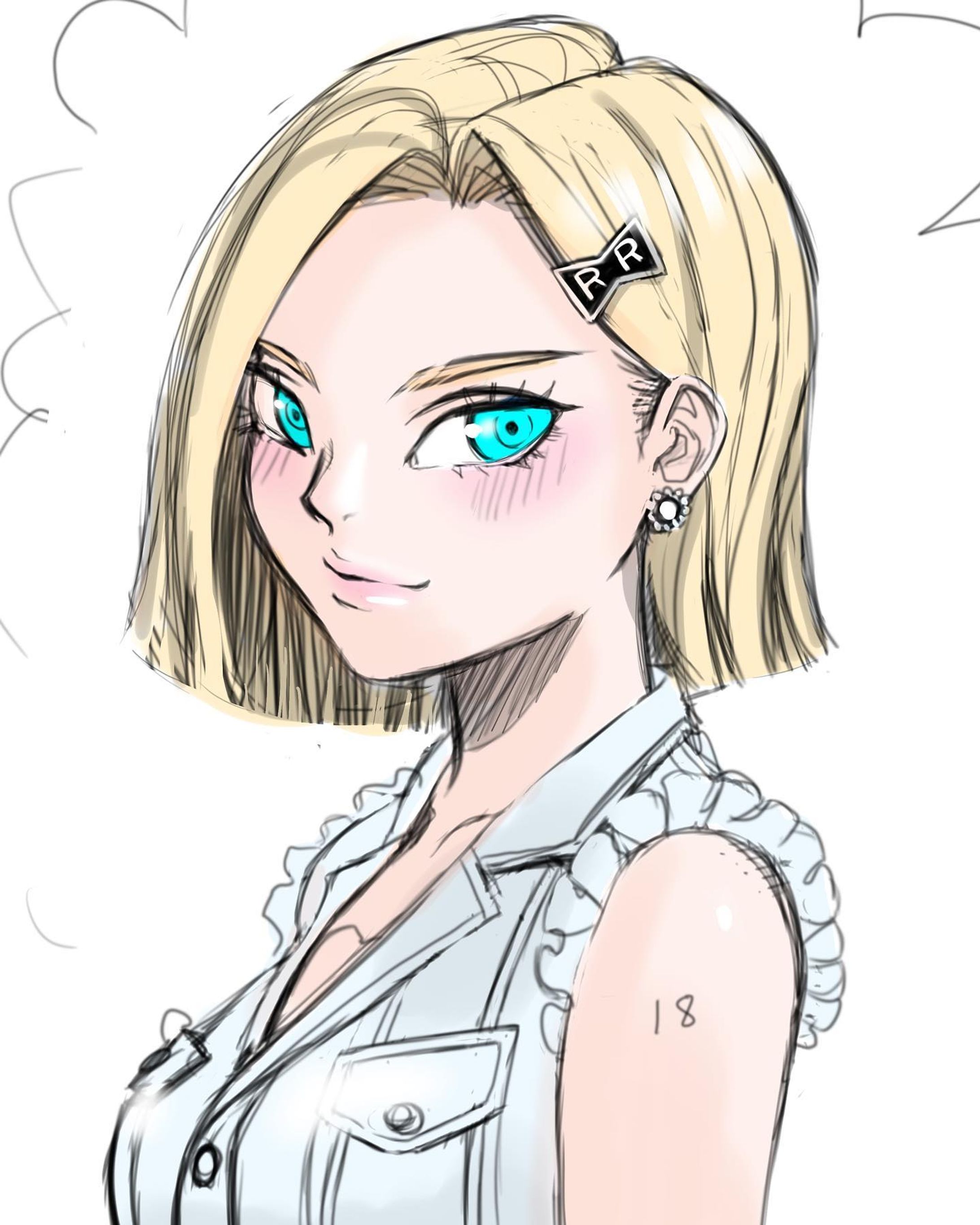 30min drawing 
切りっぱなしボブの18さん
#絵描きさんと繋がりたい-1