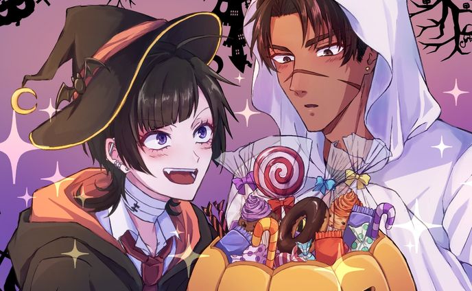 ハロウィンな創作男子
