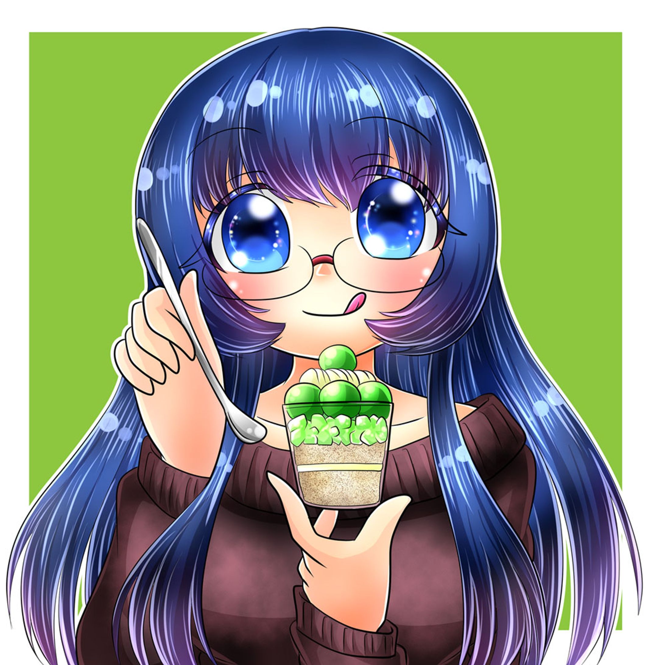 Vtuber「松尾ニナ」キャラクターイラスト-1
