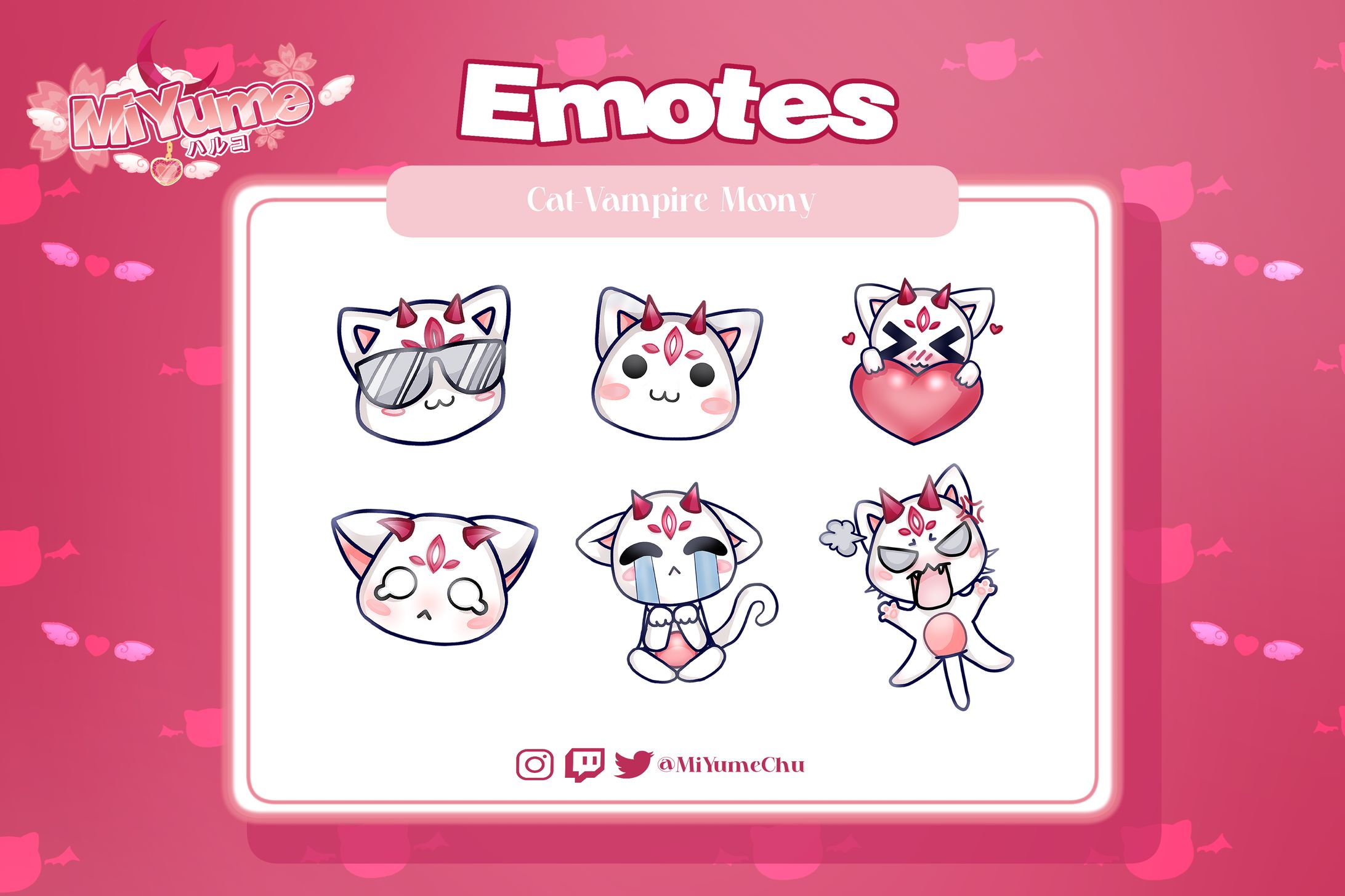Moony 6 Emotes Poster -1