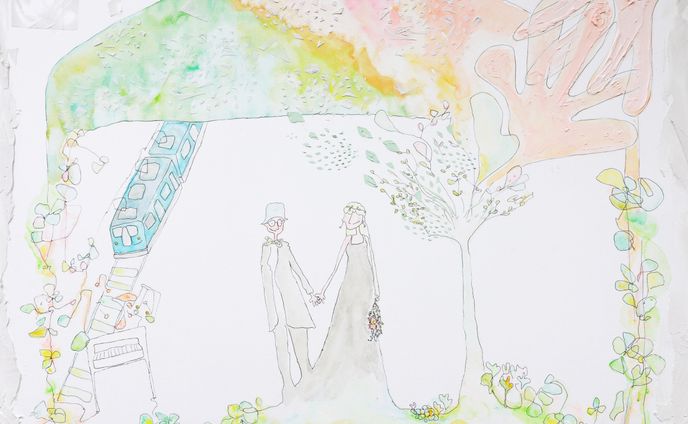wedding welcome board