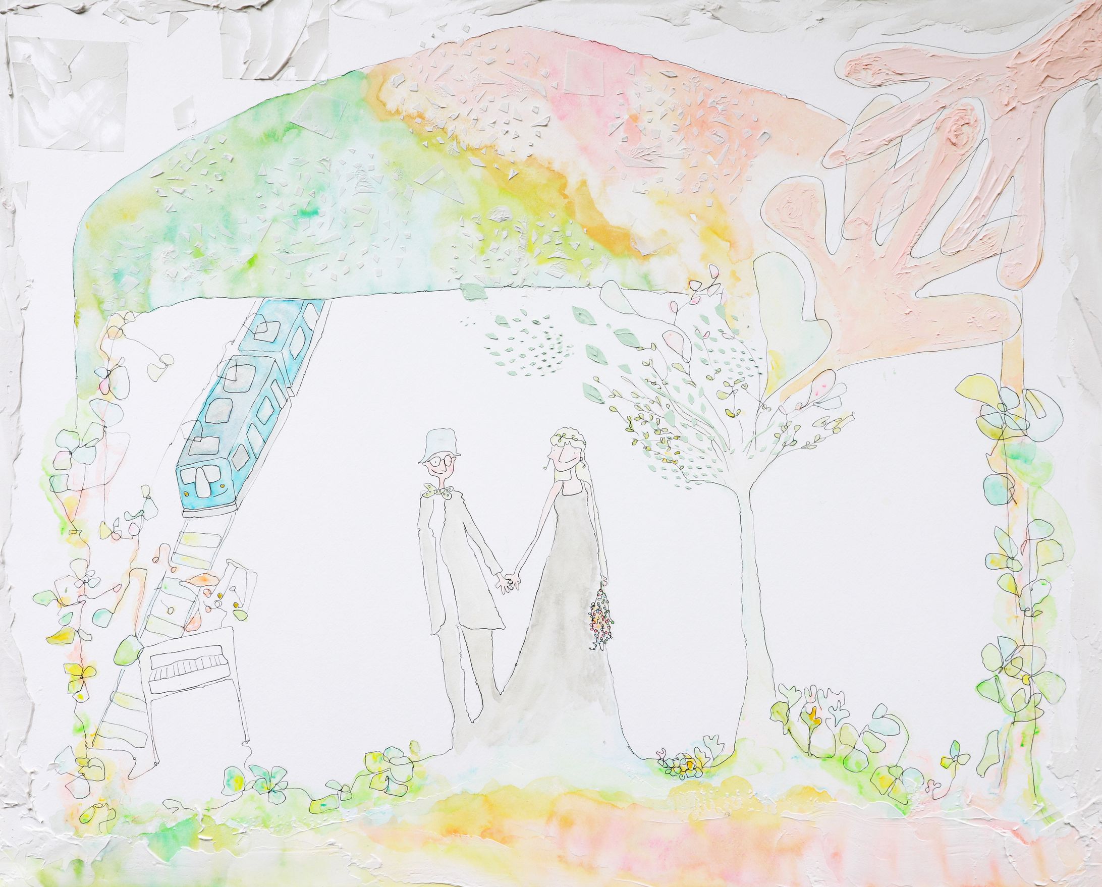 wedding welcome board-1
