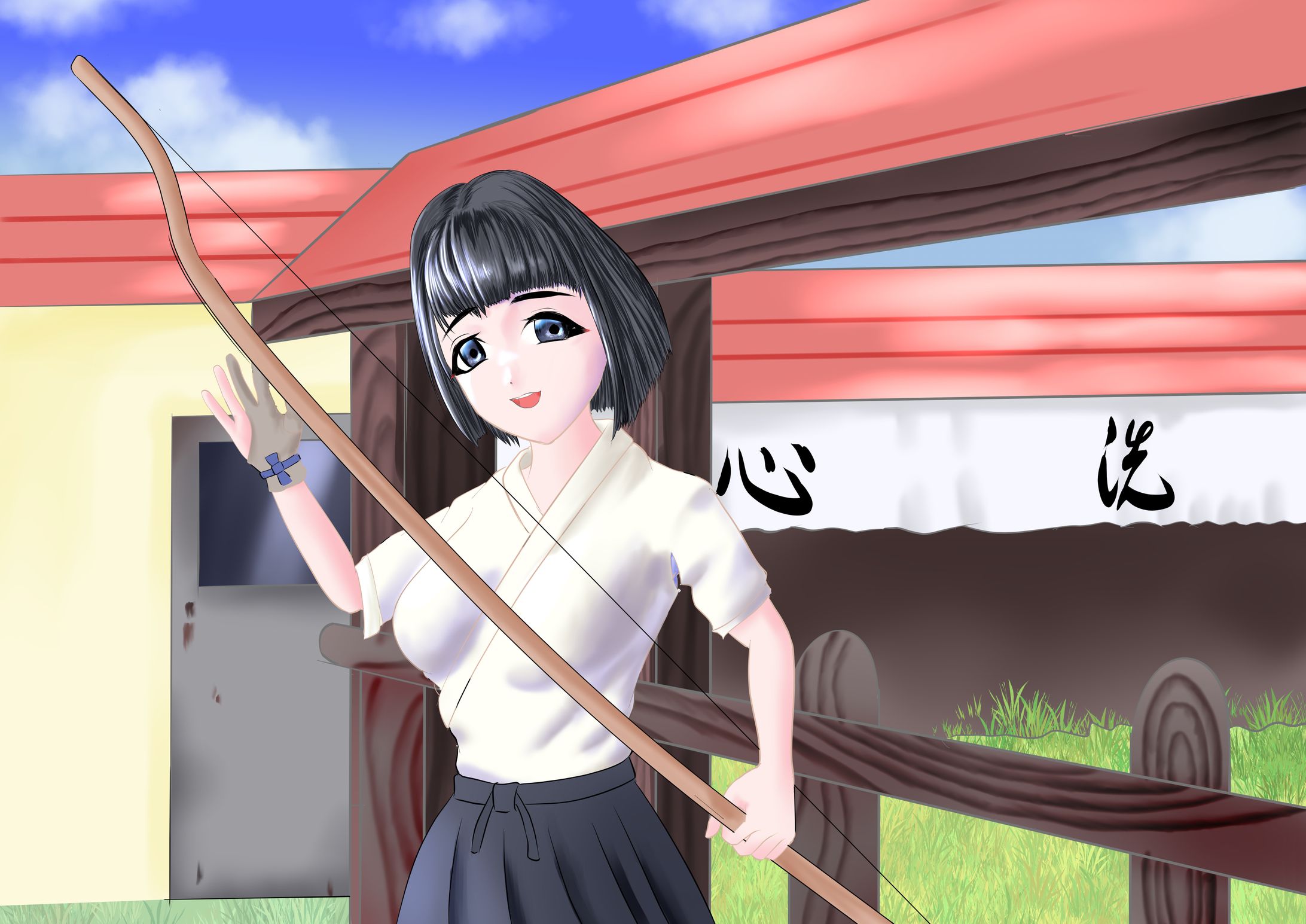 弓道女子-1