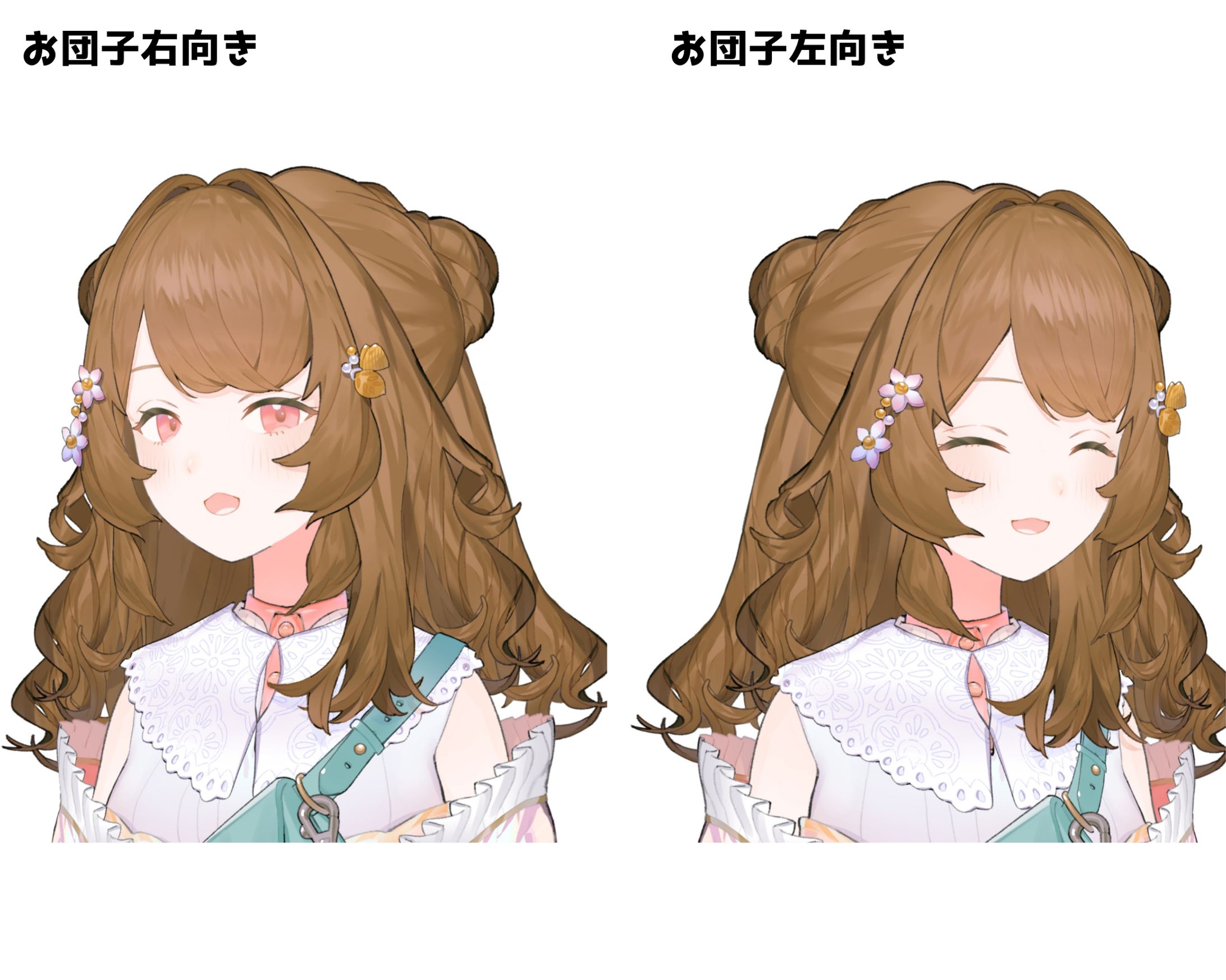 通常衣装髪型_お団子-1