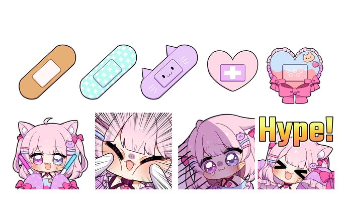 Vtuber Anzu メンバーシップイラスト