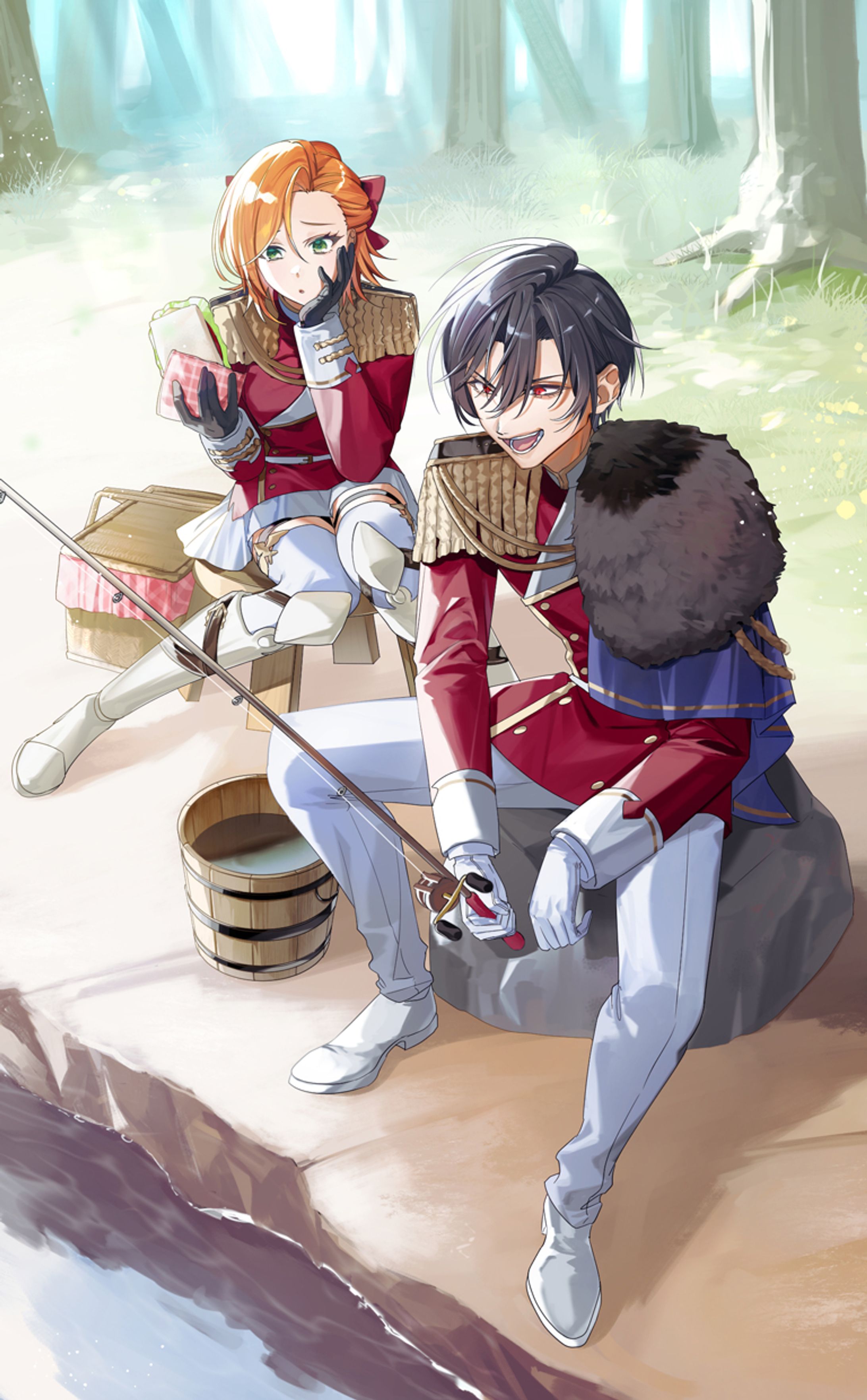 書籍『天才軍師になろう 追加ルール＆シナリオブック 覇竜戦記』イラスト制作-1