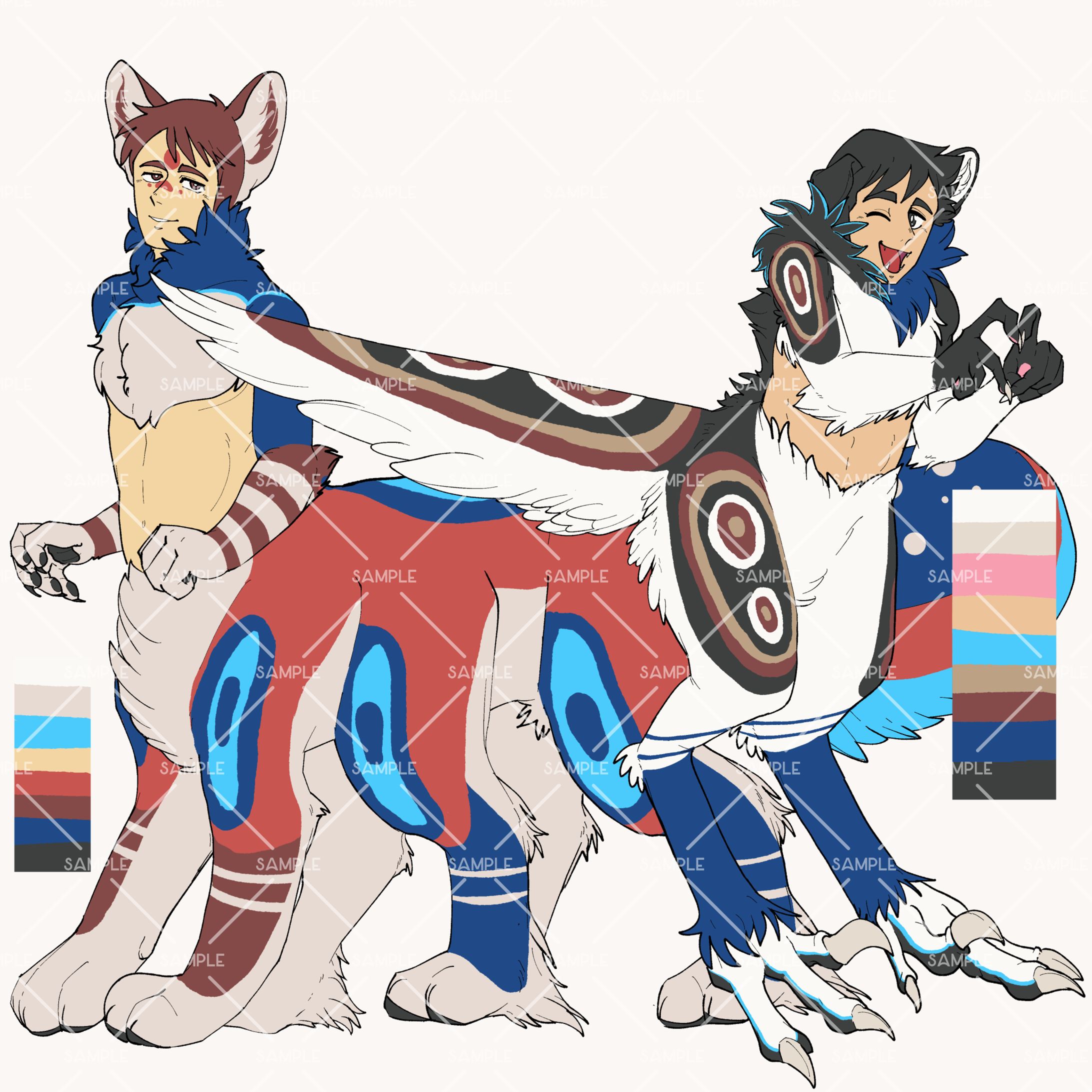 人外化キャラクターデザイン2022-1