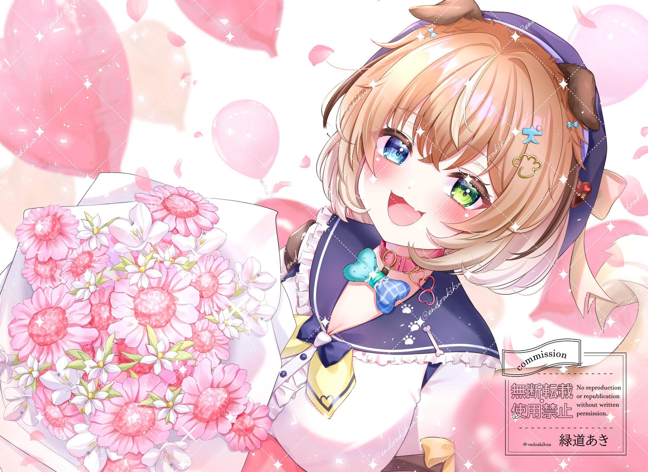 彩羽いのる様　一枚絵-1