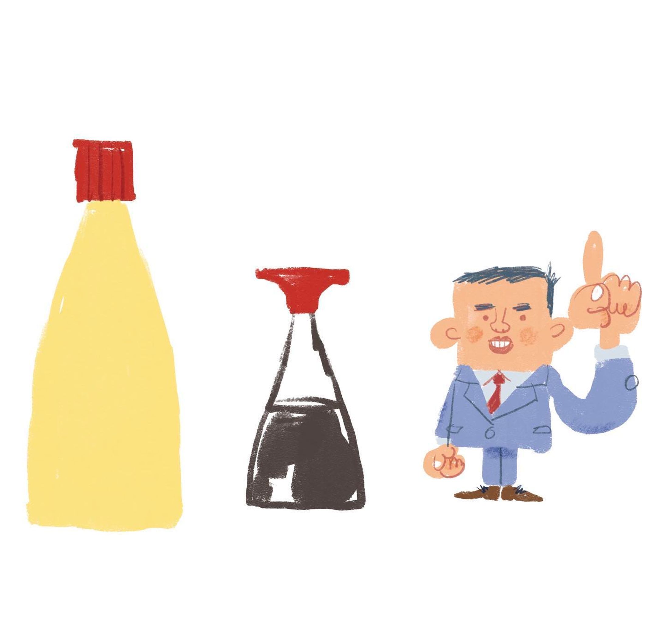 マヨと醤油
220126
 #イラスト #illustration #tokyo #digitalart #procreate #caricature #マヨネーズ #醤油-1