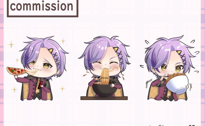 野良マオ様　SDイラスト