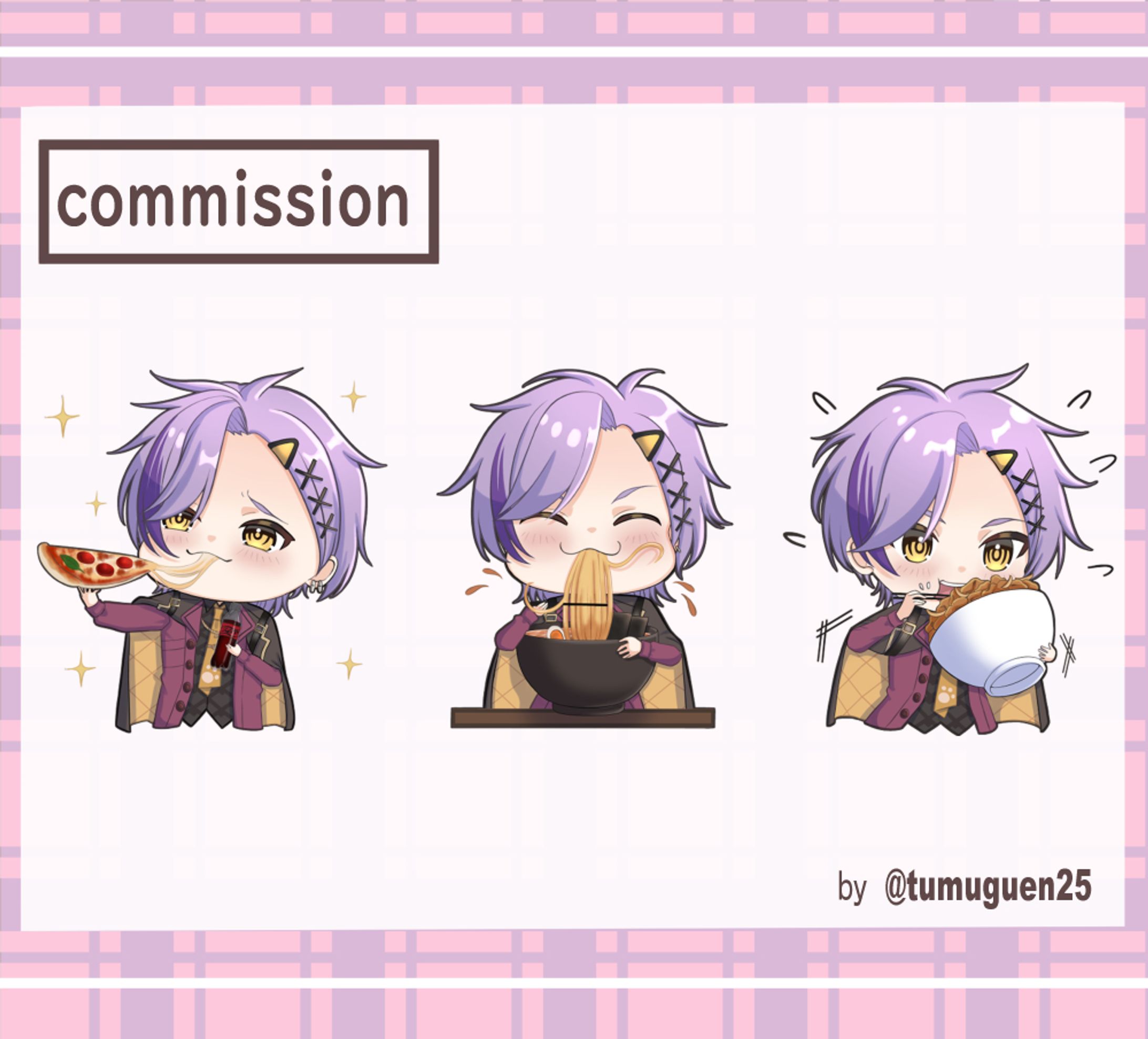 野良マオ様　SDイラスト-1