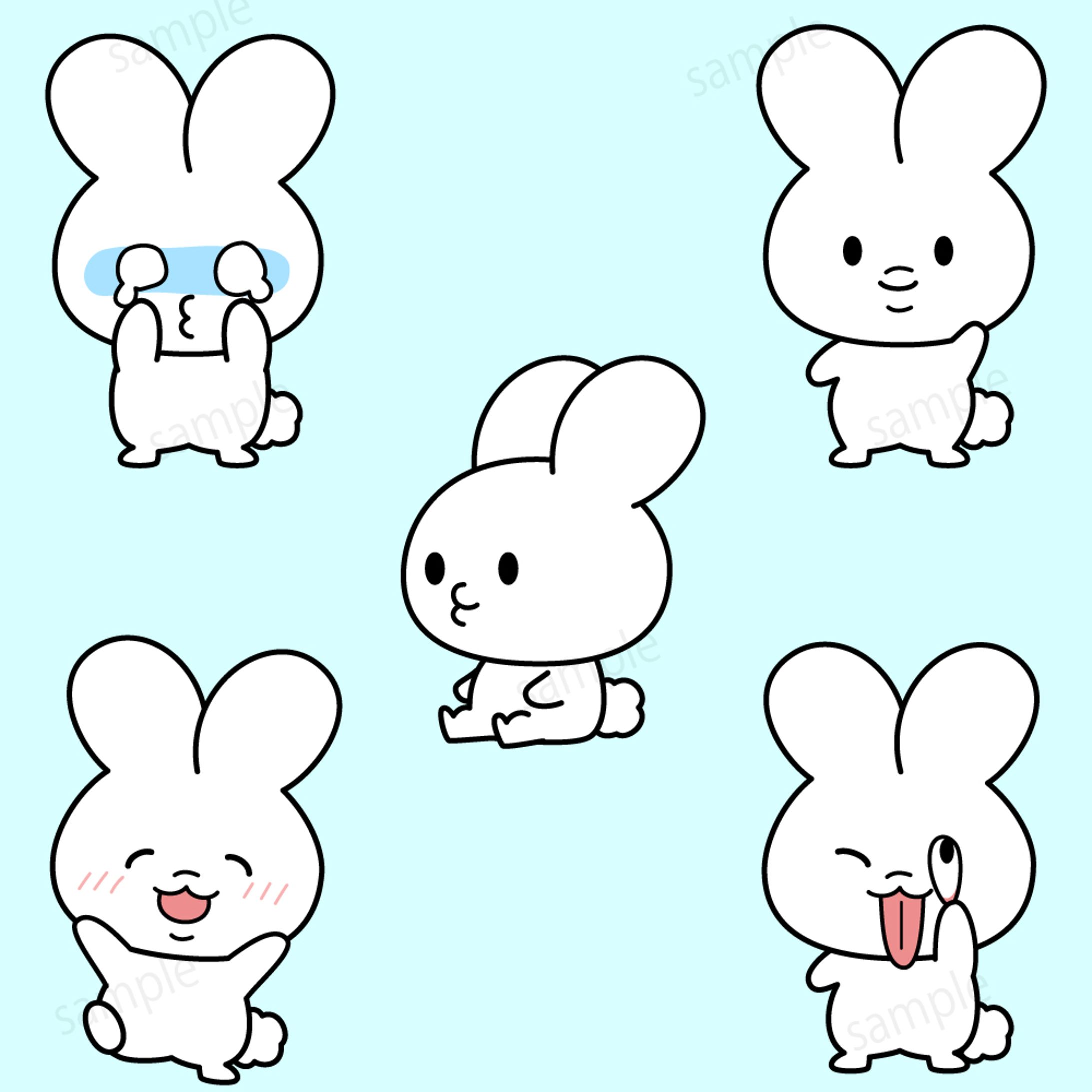 うさぎキャラ×2-1