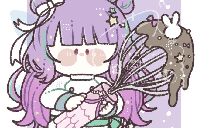 デジタルイラスト、森野めるん