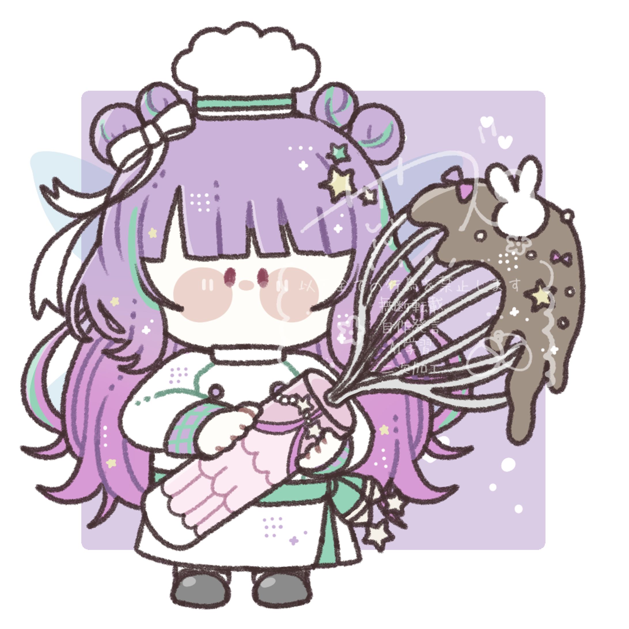 【ご依頼】量産SDイラスト/星野める様-1