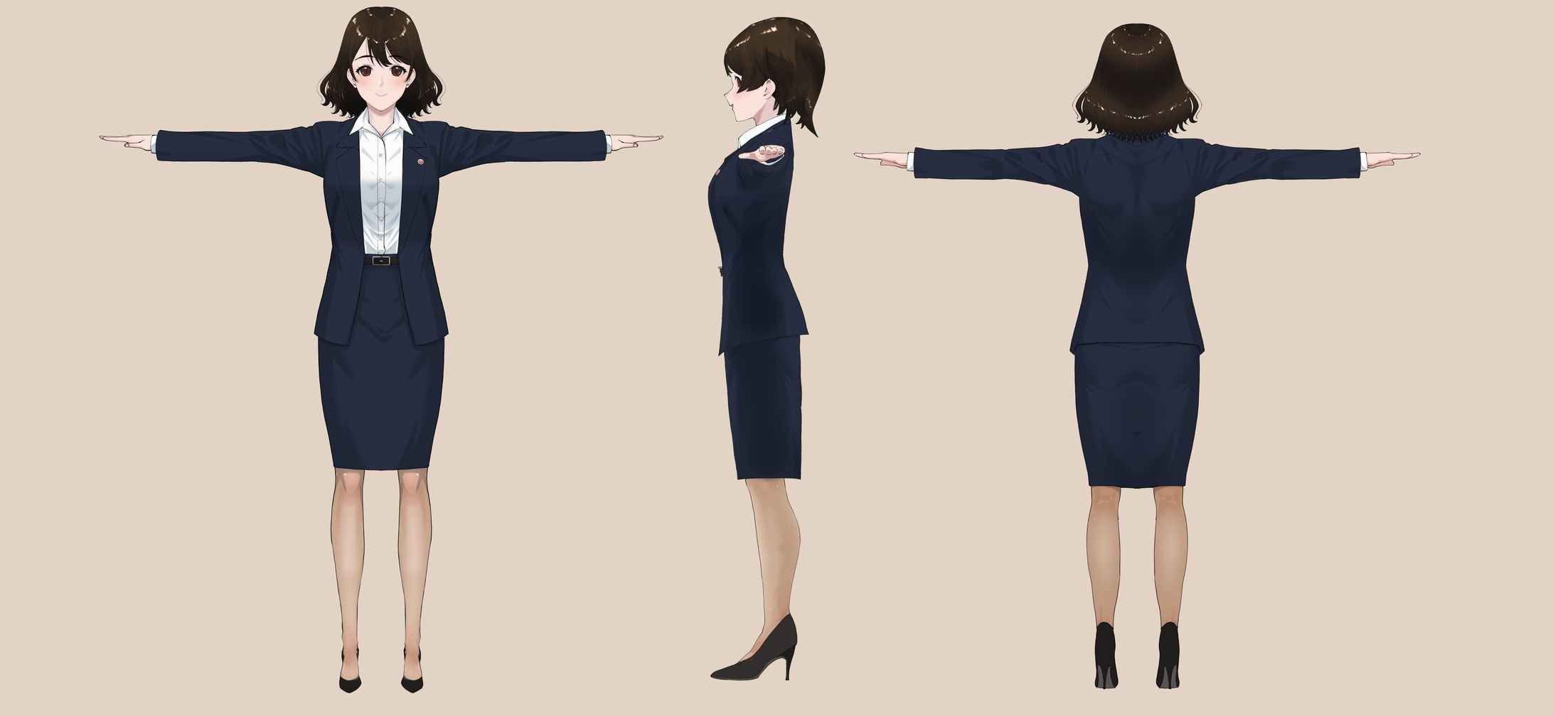 某生命会社様_3Dモデル-1