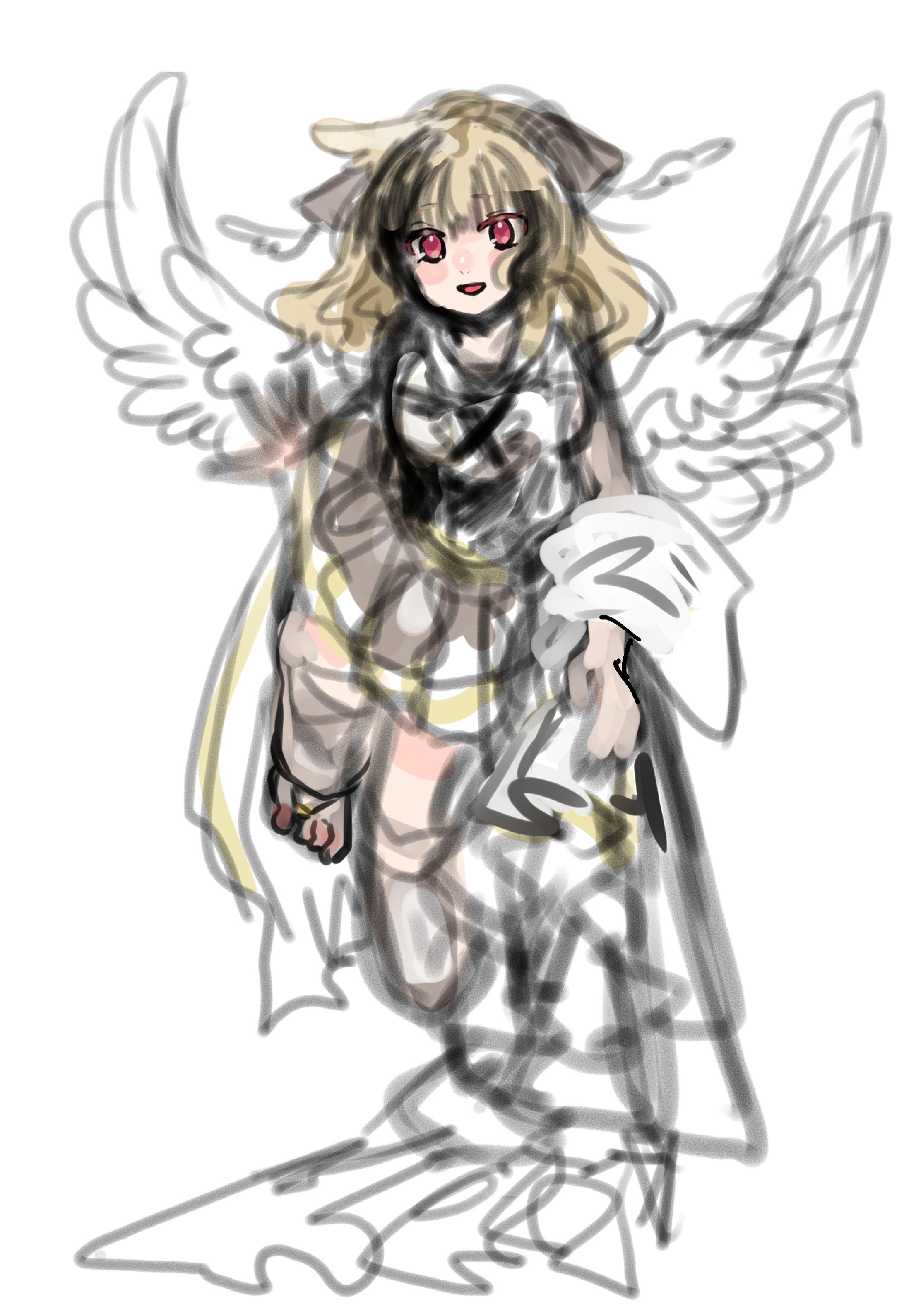 キャラデザラフ　ファンタジー-1