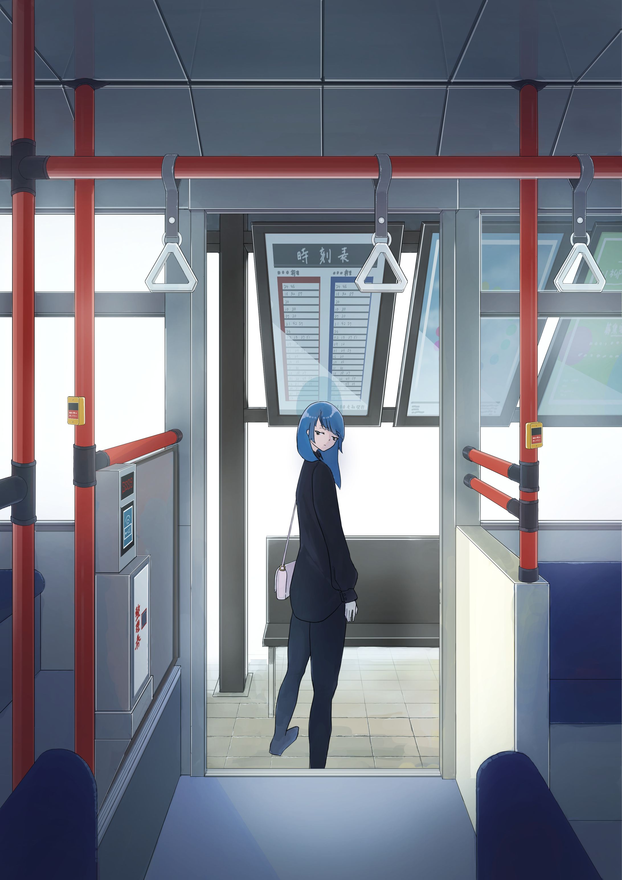 青髪の少女-1