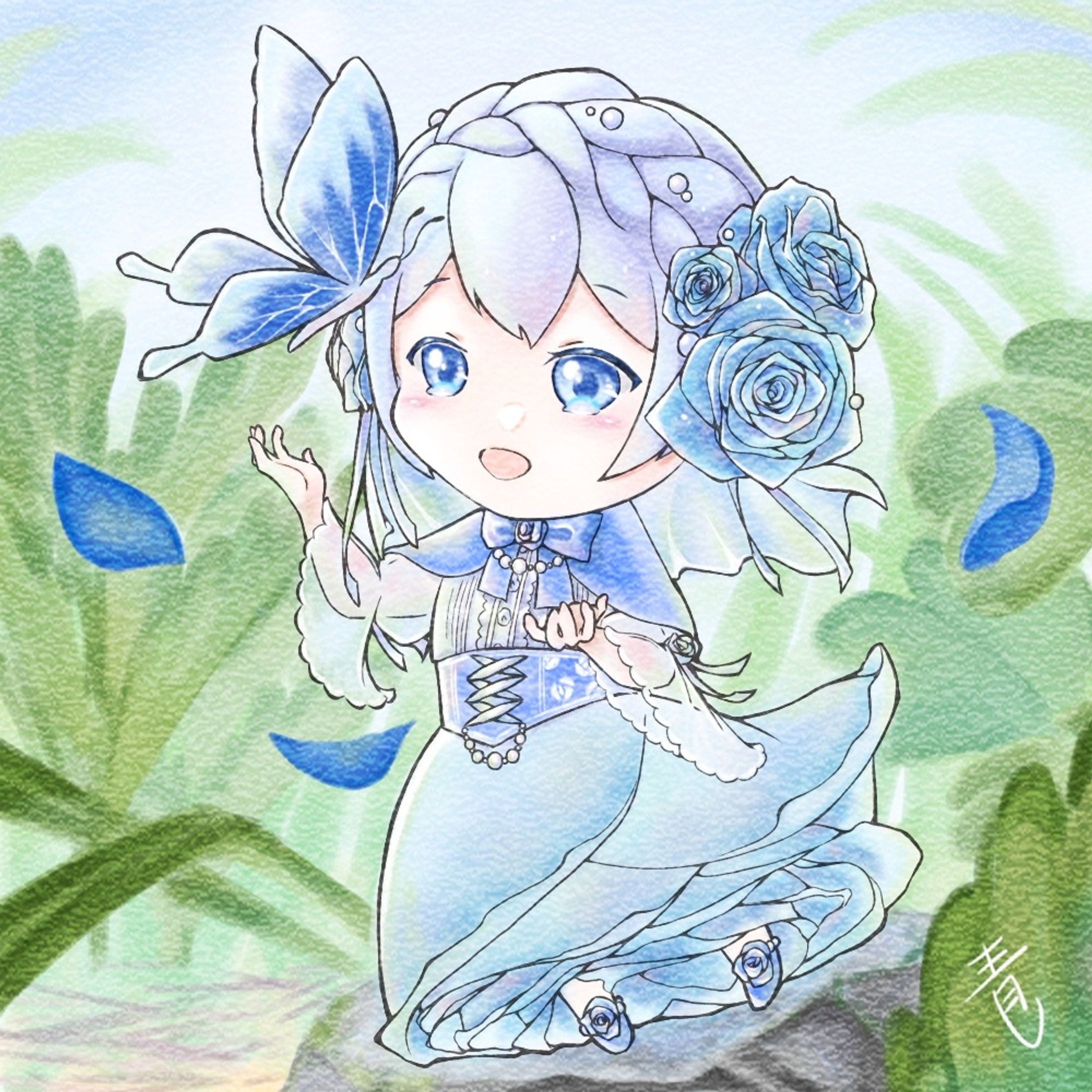 ブルーローズ-1