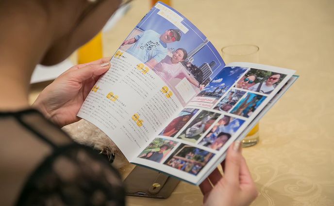 【ウェディング】プロフィールブック