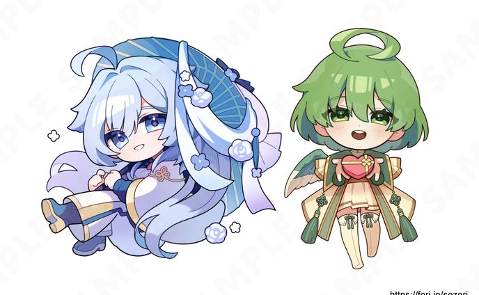 イラスト描き、バナー