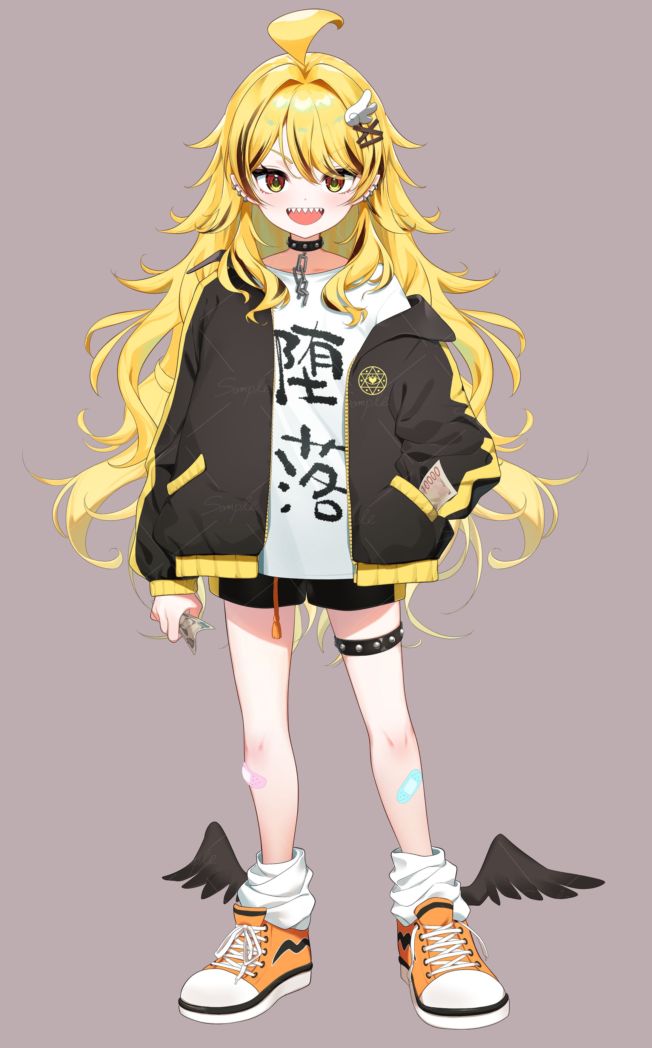 VTuber様Live2D用立ち絵-1