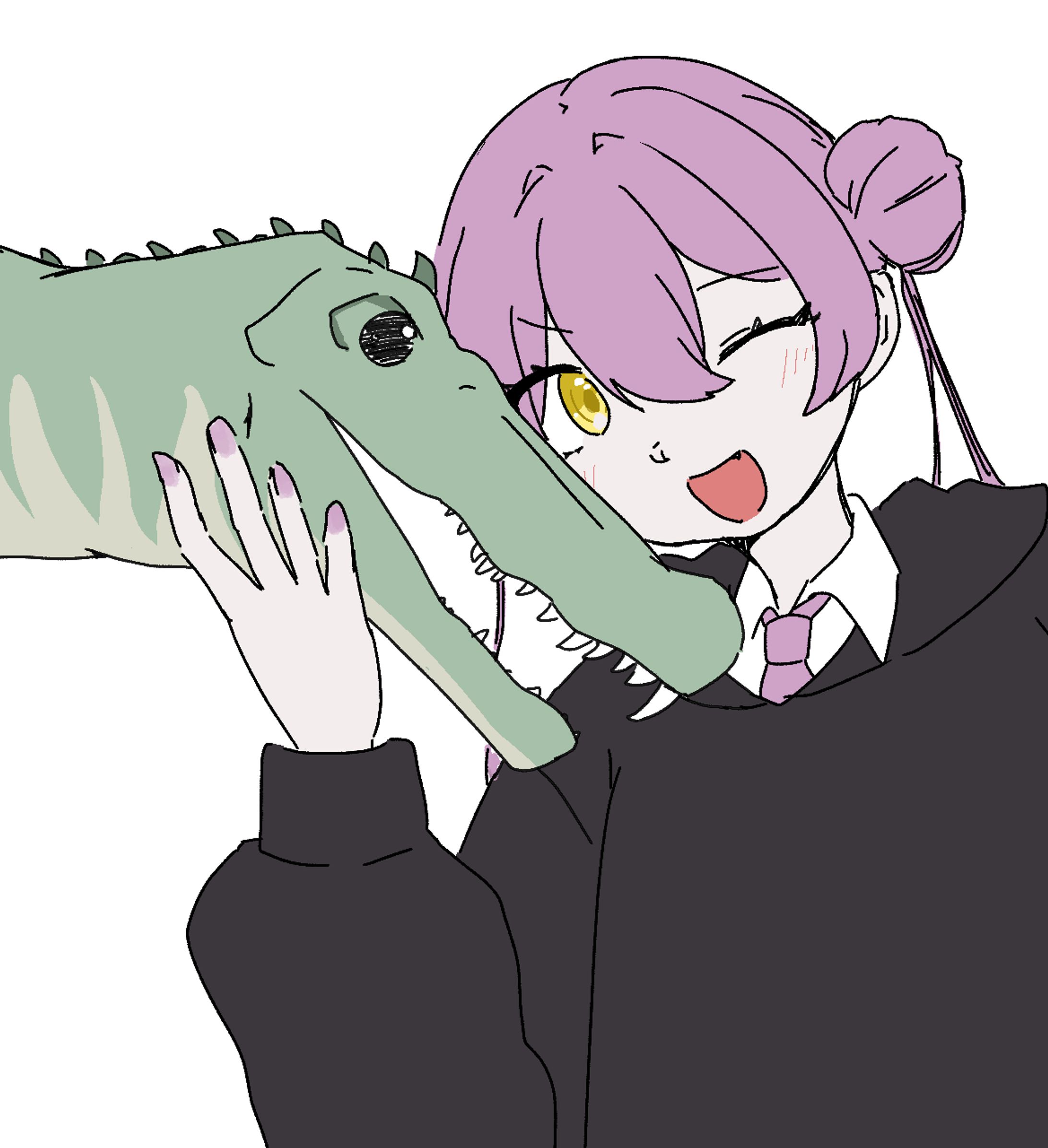 簡易アニメ塗り風イラスト-1