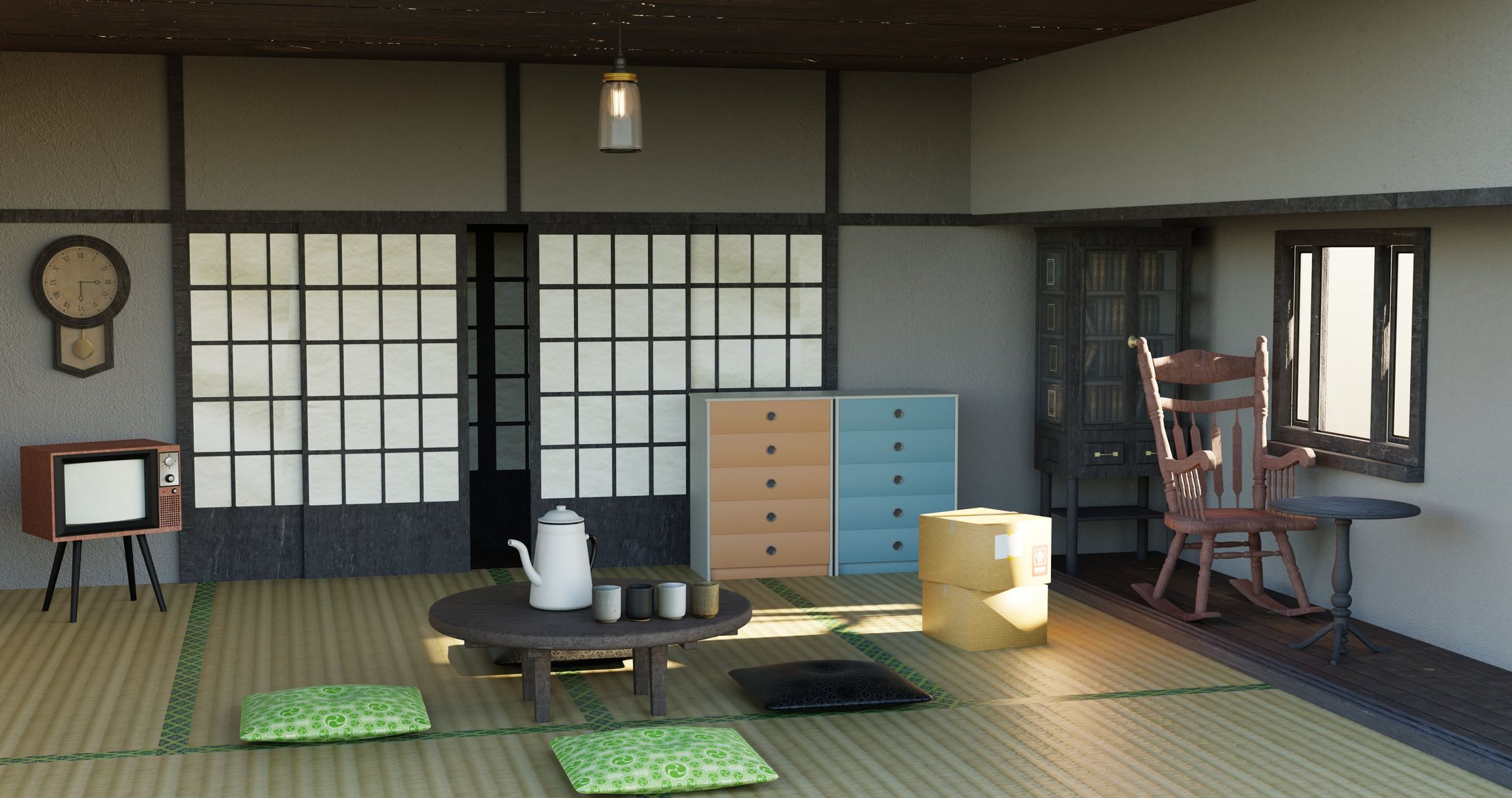 レトロな部屋-1