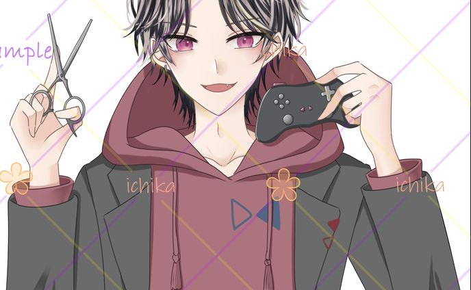 配信用イラスト、SD