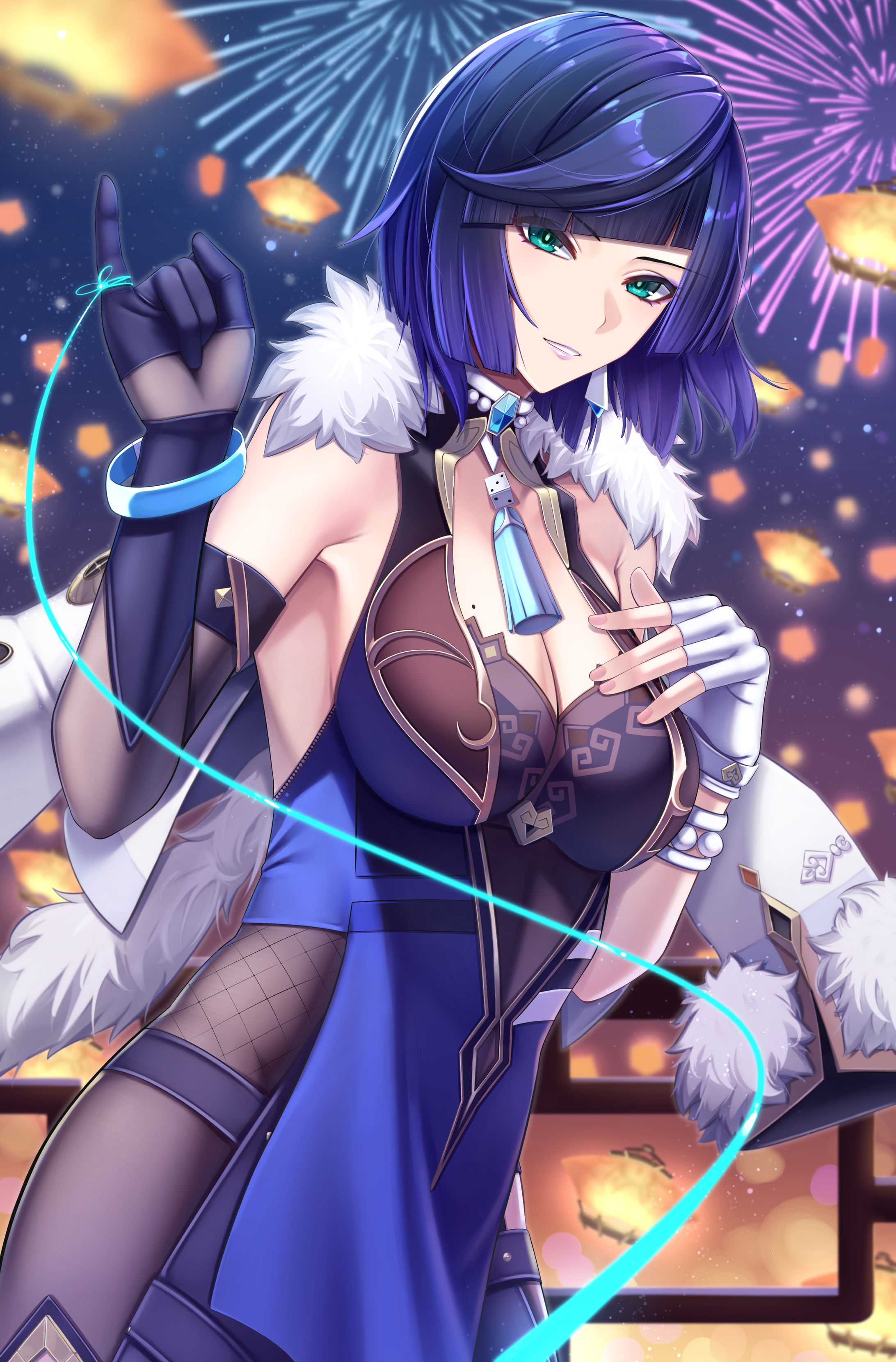 クロリンデ　夜蘭　各10枚 夜蘭イラスト
