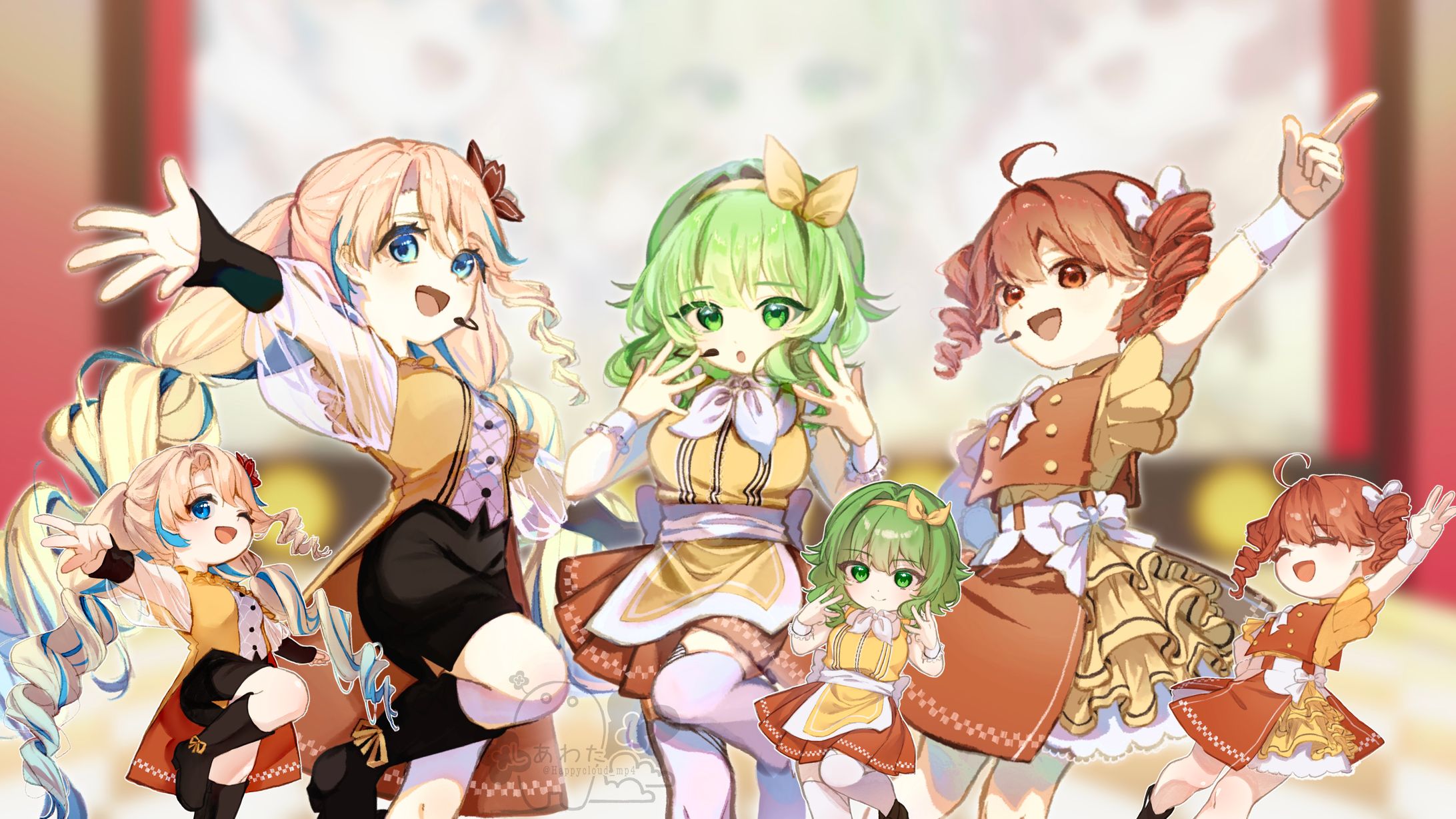 『らぶみー三味』MVイラスト-1