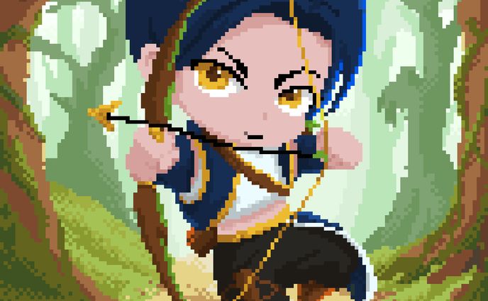 web広告、voxel art